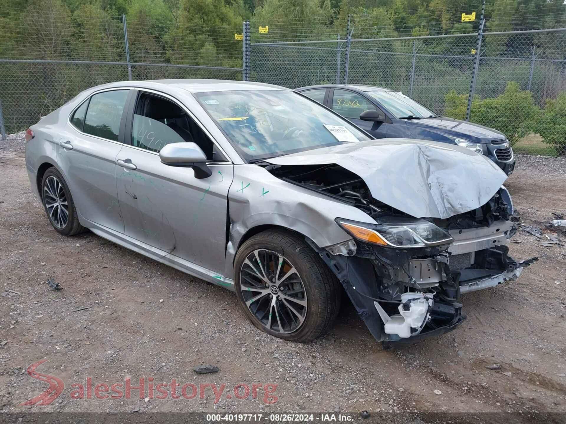 2019 TOYOTA CAMRY — VIN 4T1B11HK4KU807629