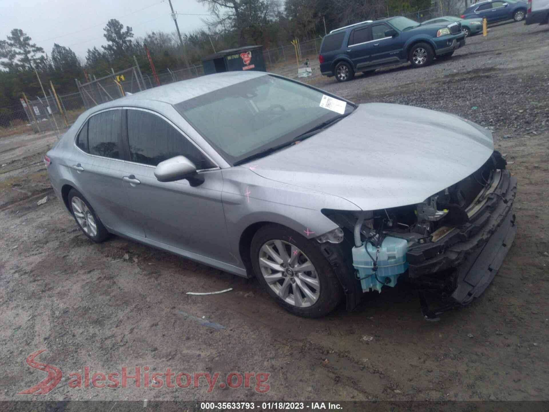 2019 TOYOTA CAMRY — VIN 4T1B11HK6KU211793