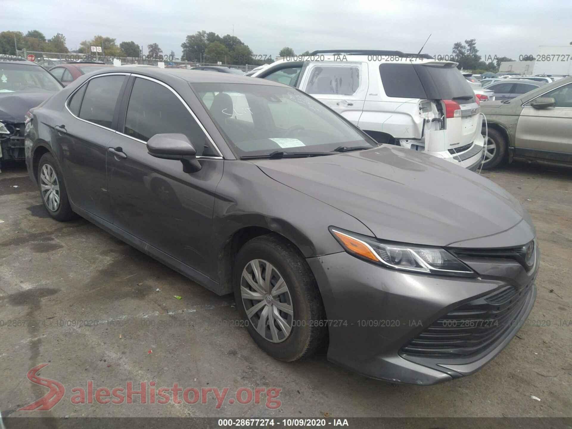 2018 TOYOTA CAMRY — VIN 4T1B11HK7JU545457