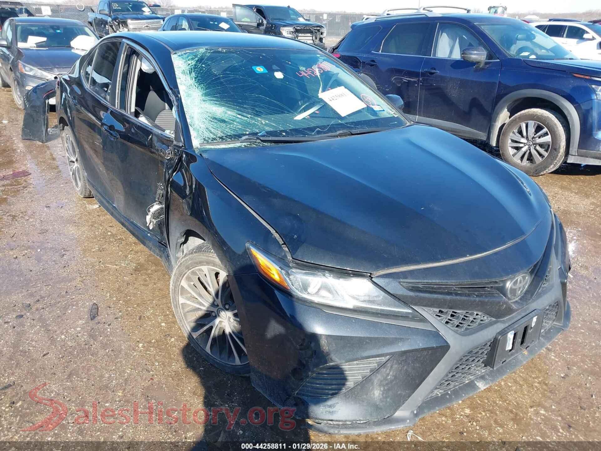 2019 TOYOTA CAMRY — VIN 4T1B11HK7KU761858