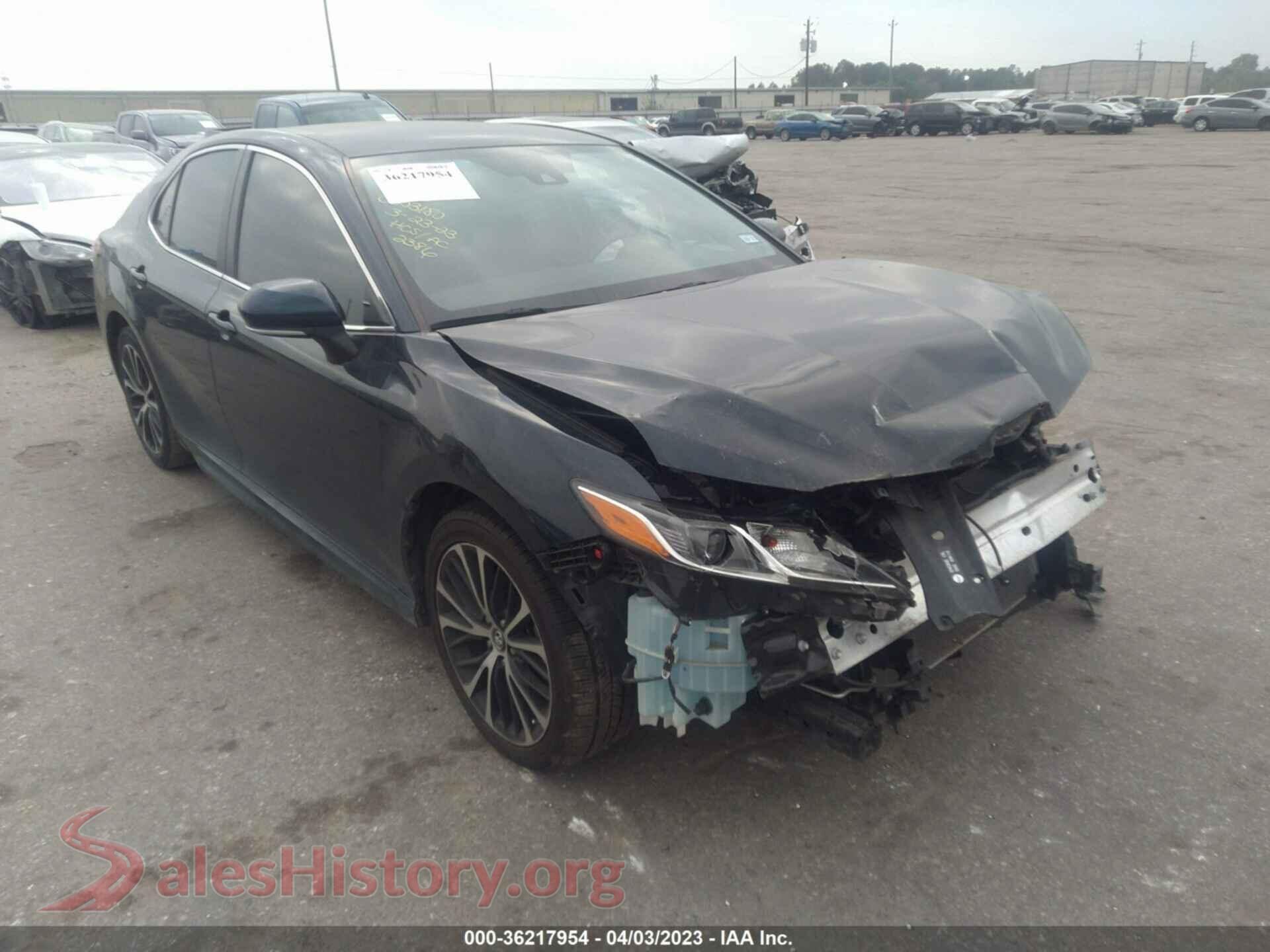 2019 TOYOTA CAMRY — VIN 4T1B11HK7KU812386