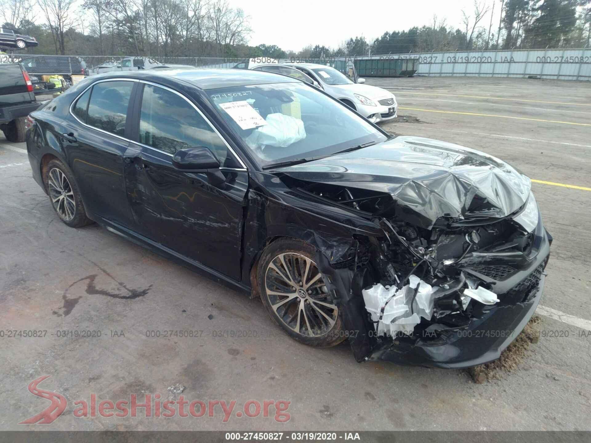 2019 TOYOTA CAMRY — VIN 4T1B11HK7KU831844