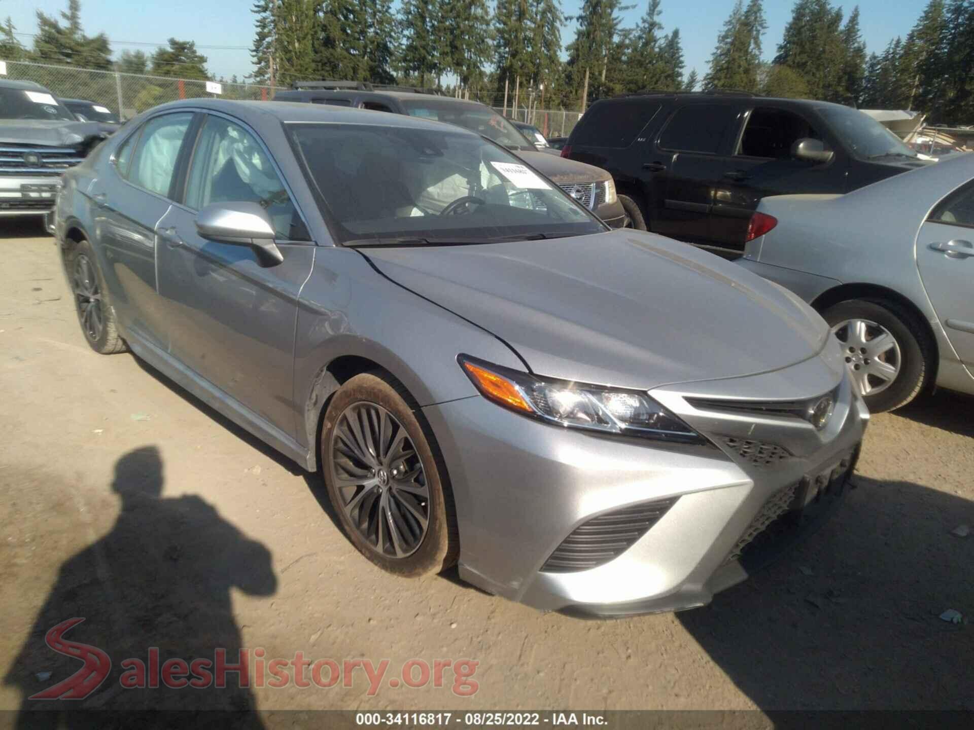 2019 TOYOTA CAMRY — VIN 4T1B11HK9KU822532
