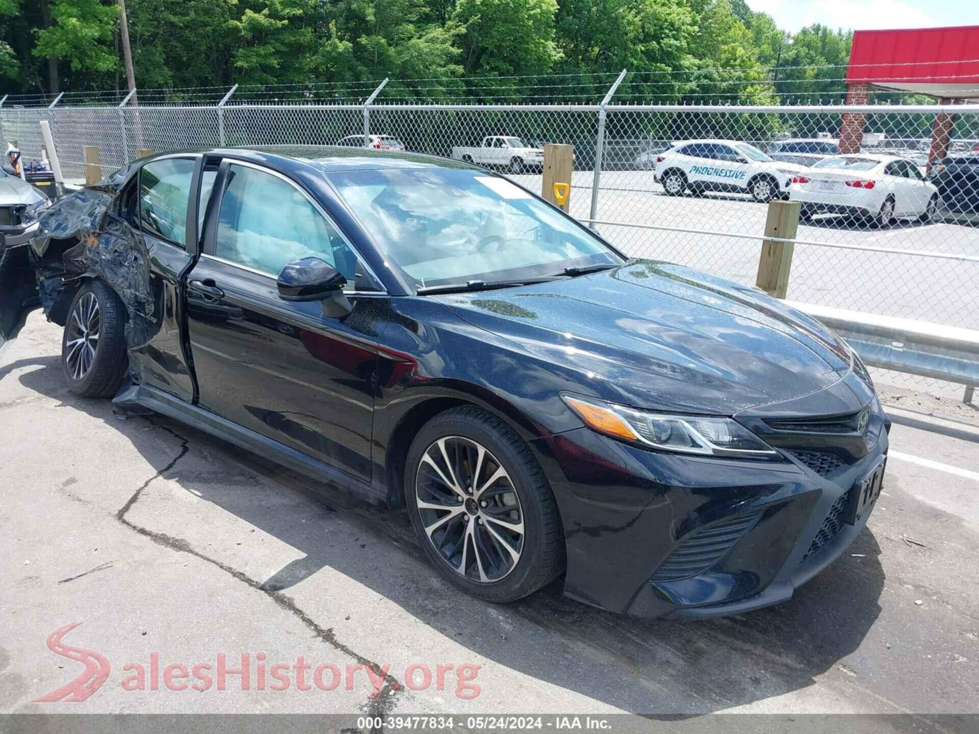 2018 TOYOTA CAMRY — VIN 4T1B11HKXJU113123