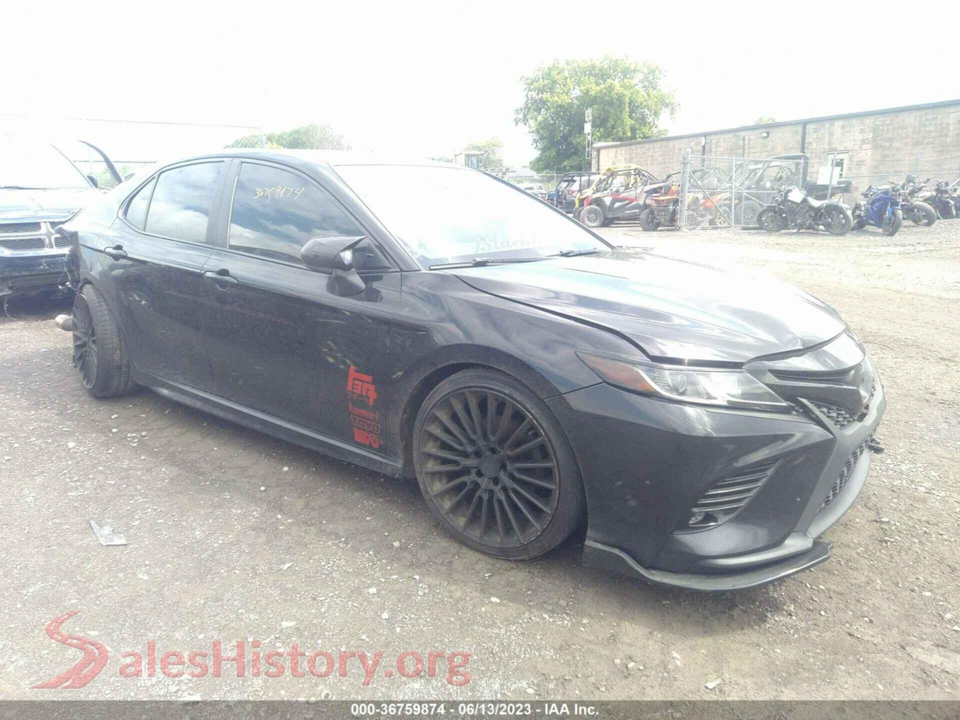 2019 TOYOTA CAMRY — VIN 4T1B11HKXKU176305
