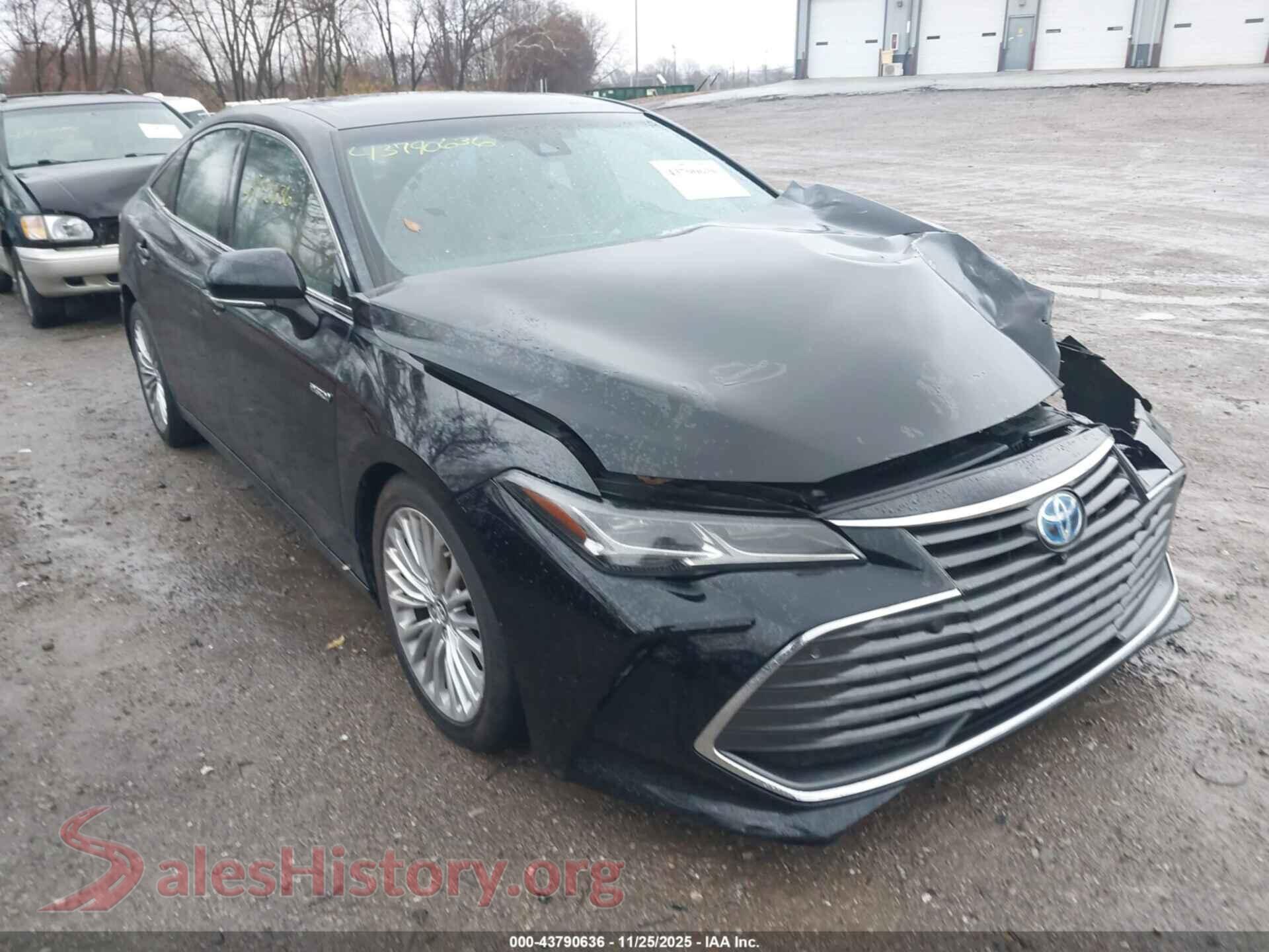 2019 TOYOTA AVALON HYBRID — VIN 4T1B21FB0KU007331