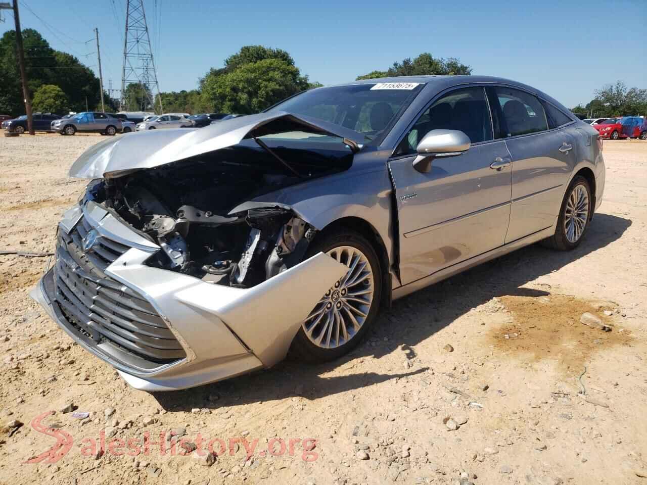 2019 TOYOTA AVALON — VIN 4T1B21FBXKU007272