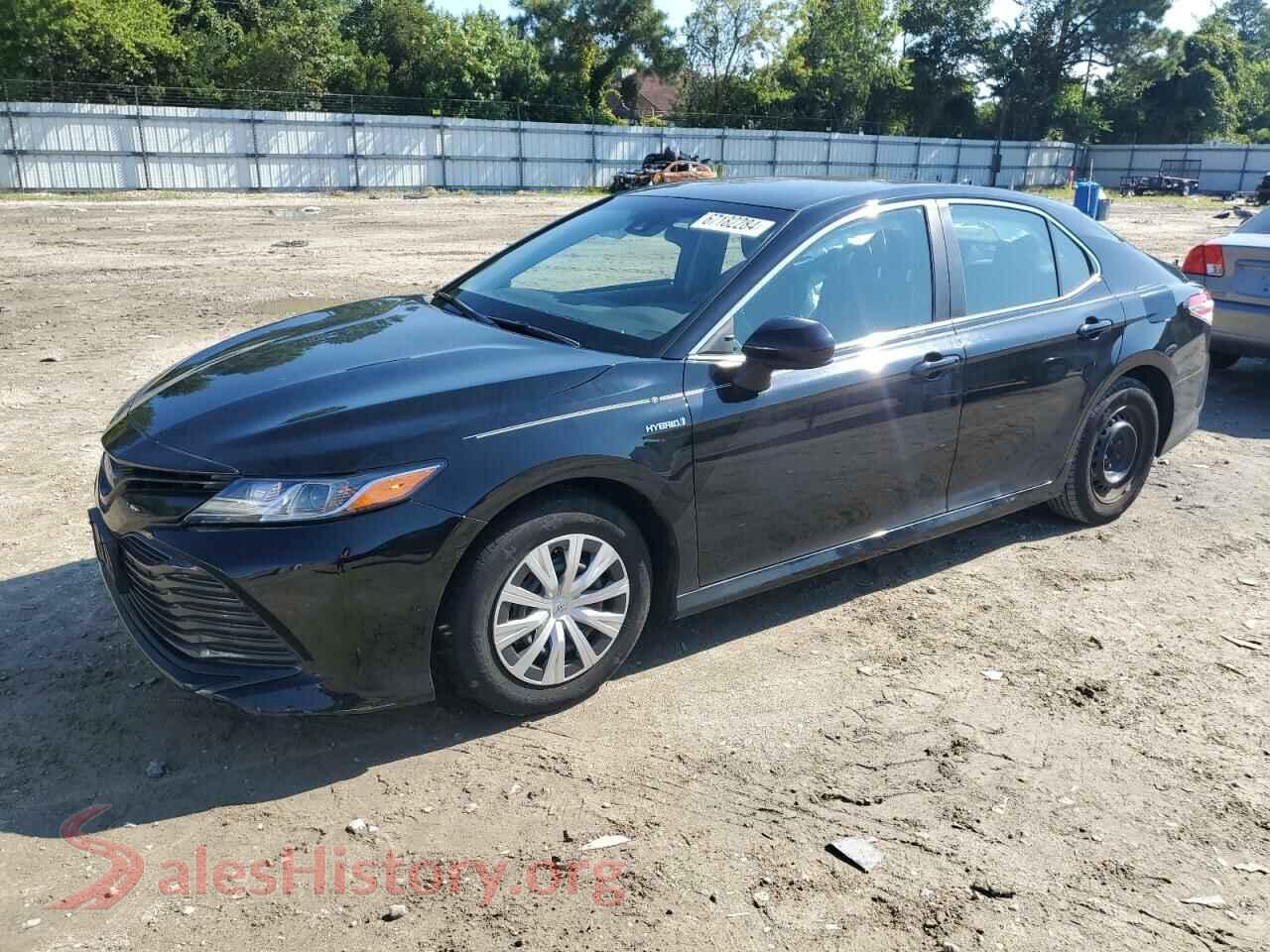 2019 TOYOTA CAMRY — VIN 4T1B31HK0KU513557