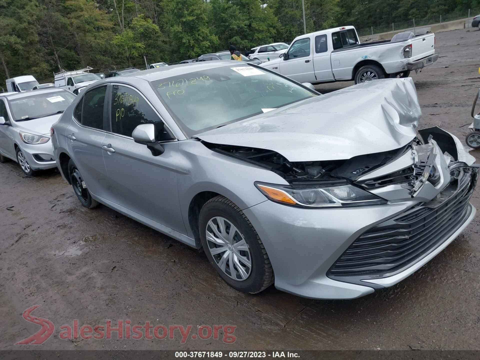 2018 TOYOTA CAMRY — VIN 4T1B31HK2JU004519