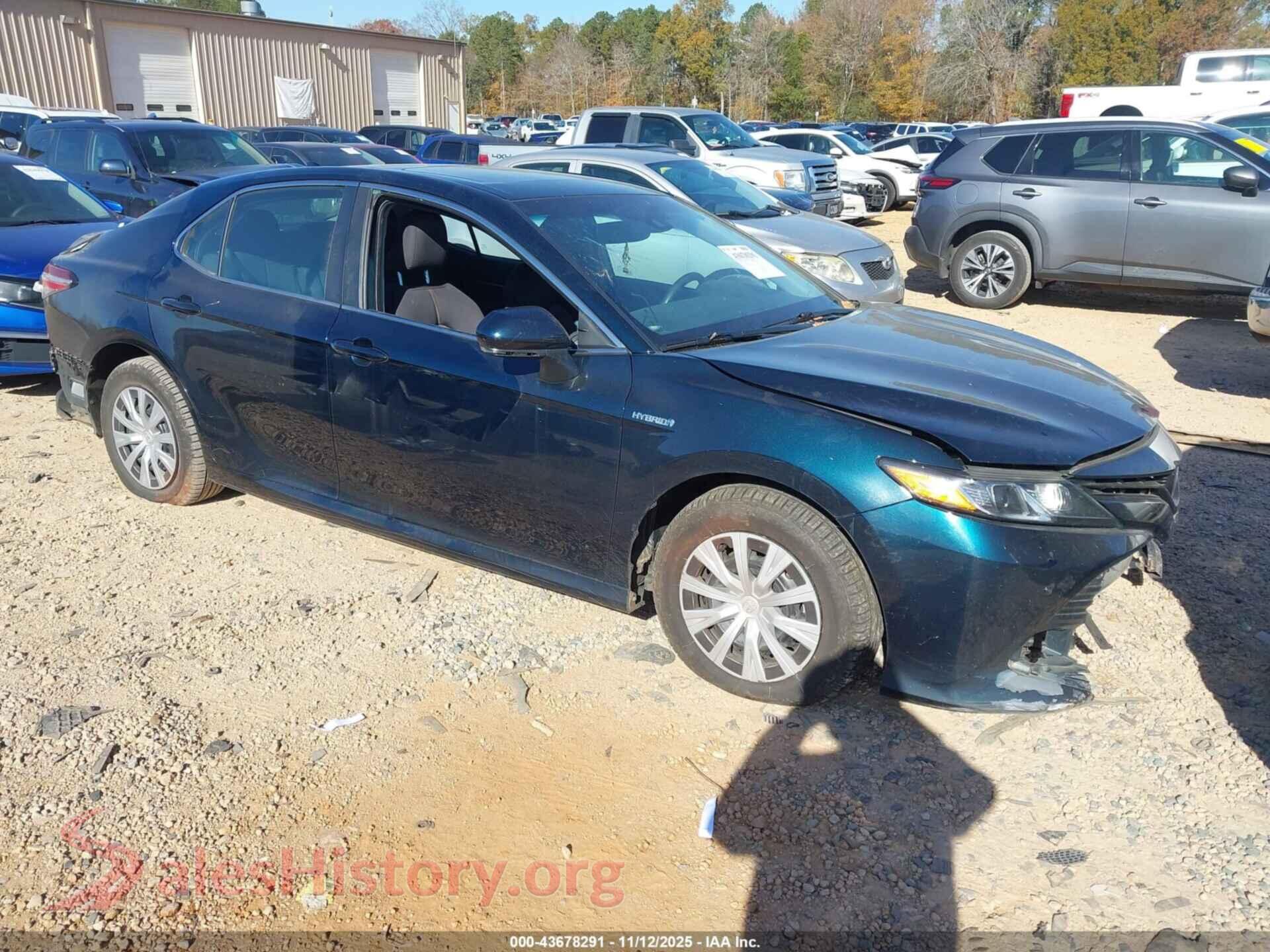 2018 TOYOTA CAMRY HYBRID — VIN 4T1B31HK6JU506403
