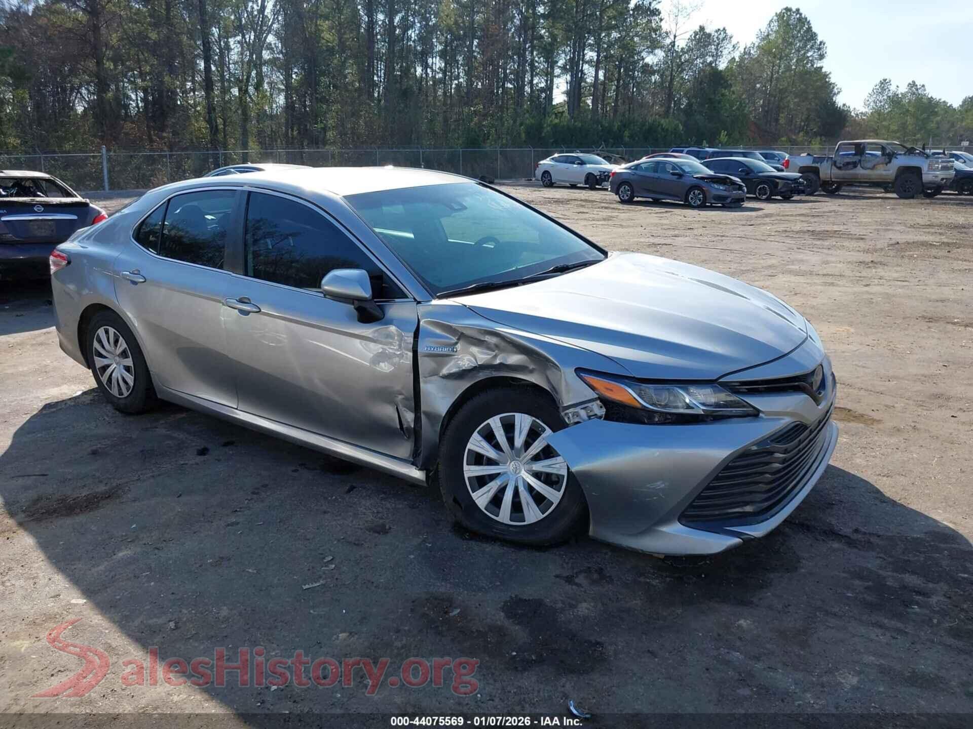 2019 TOYOTA CAMRY HYBRID — VIN 4T1B31HK6KU509285