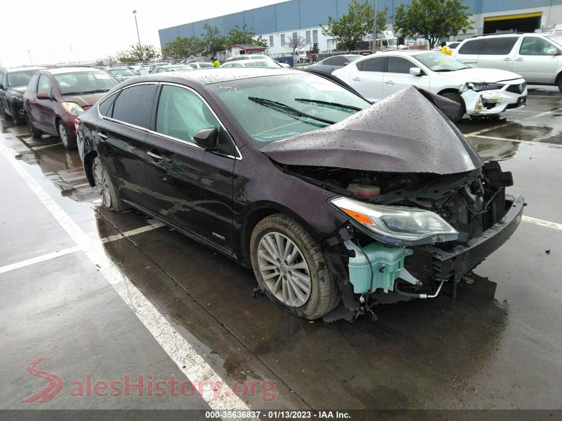 2013 TOYOTA AVALON HYBRID — VIN 4T1BD1EB1DU009510