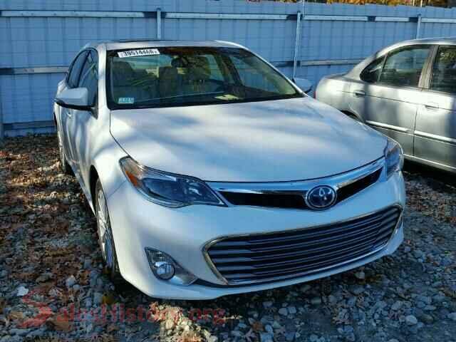 2014 TOYOTA AVALON — VIN 4T1BD1EB1EU020704