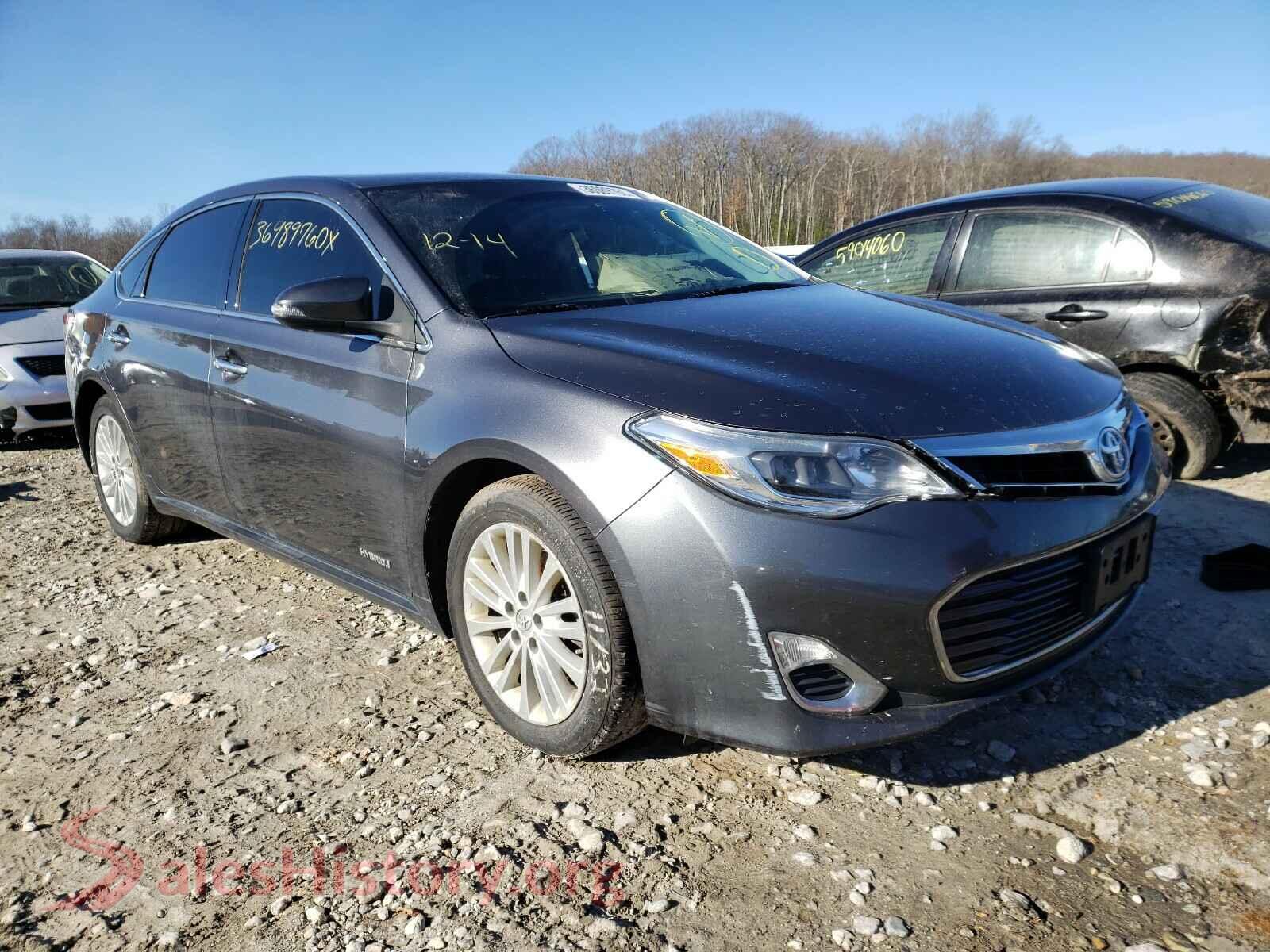 2013 TOYOTA AVALON — VIN 4T1BD1EB3DU007161