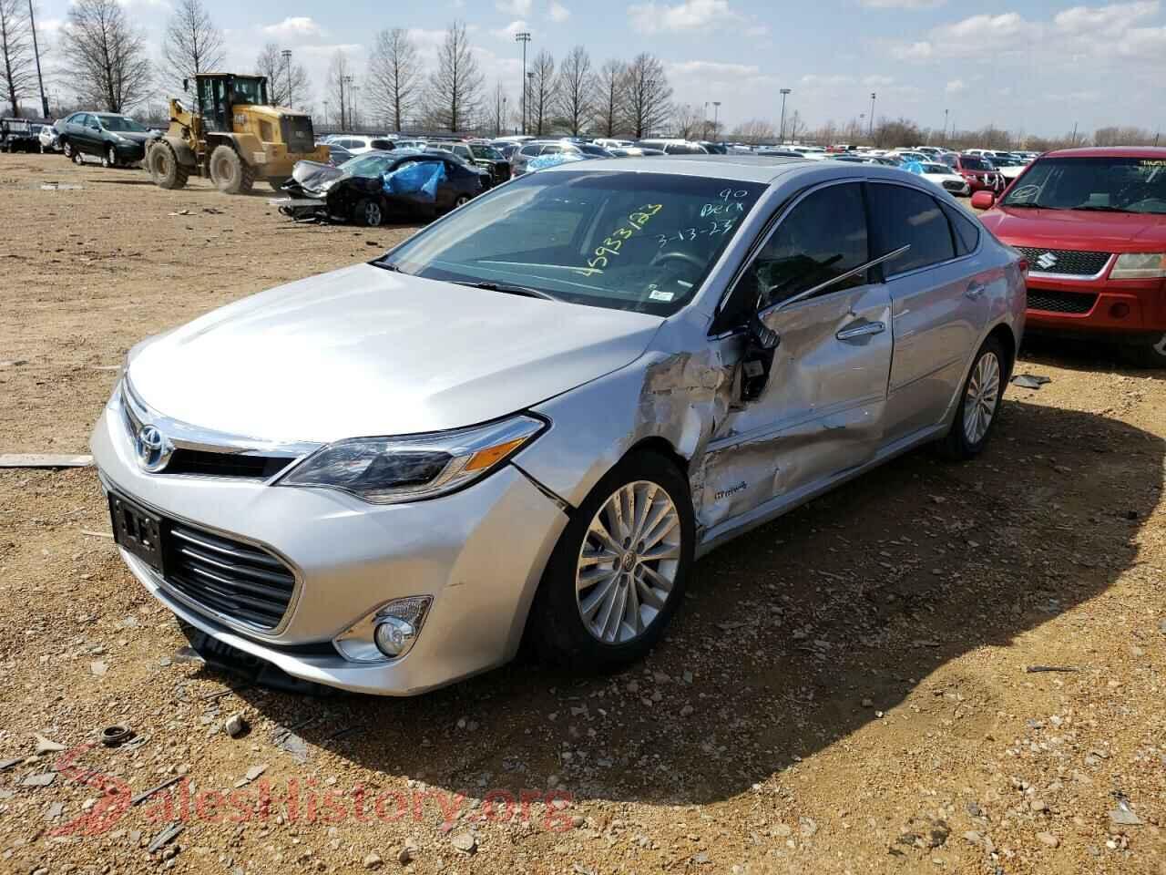 2014 TOYOTA AVALON — VIN 4T1BD1EB4EU020373
