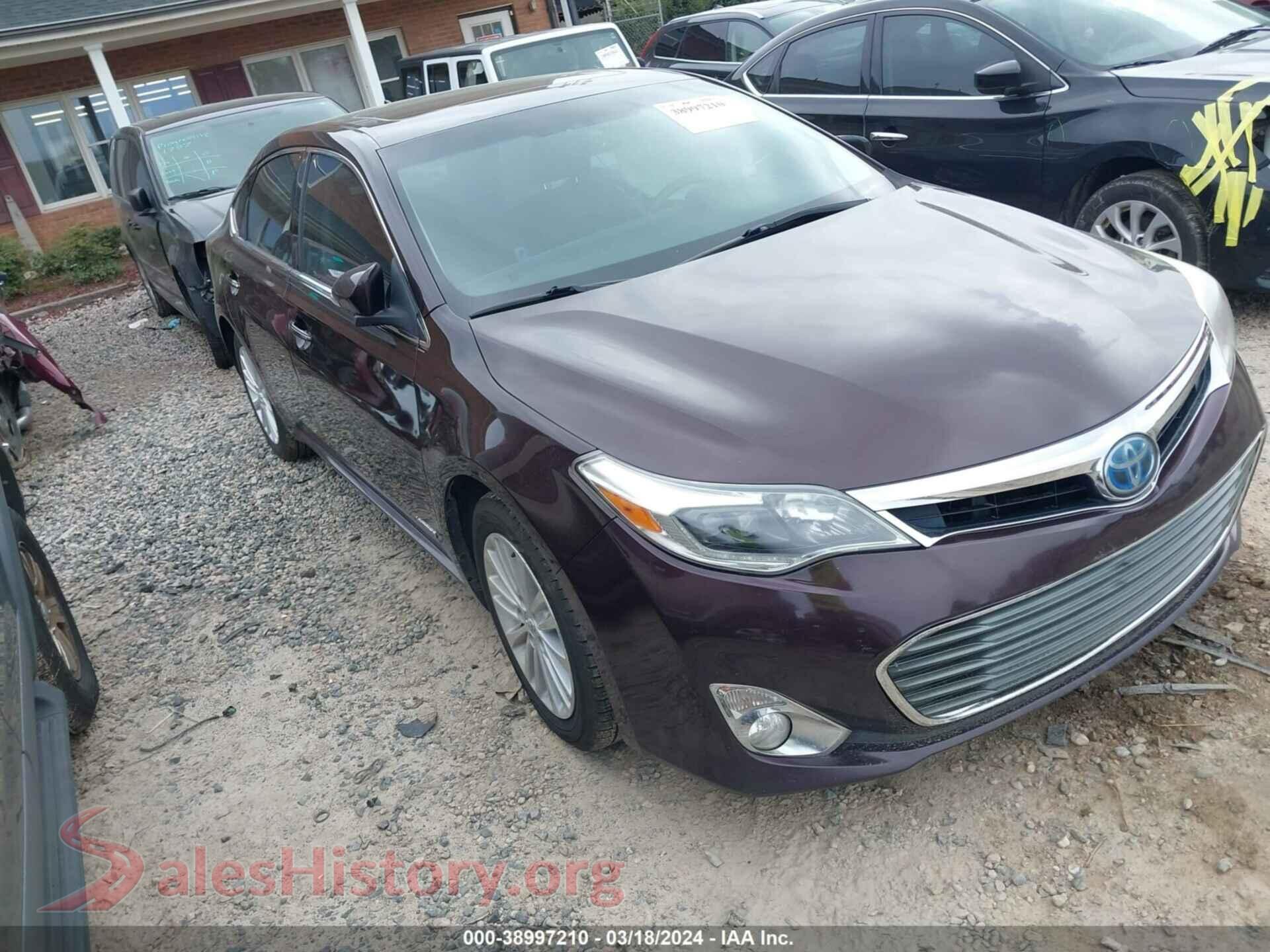 2015 TOYOTA AVALON HYBRID — VIN 4T1BD1EB4FU048241
