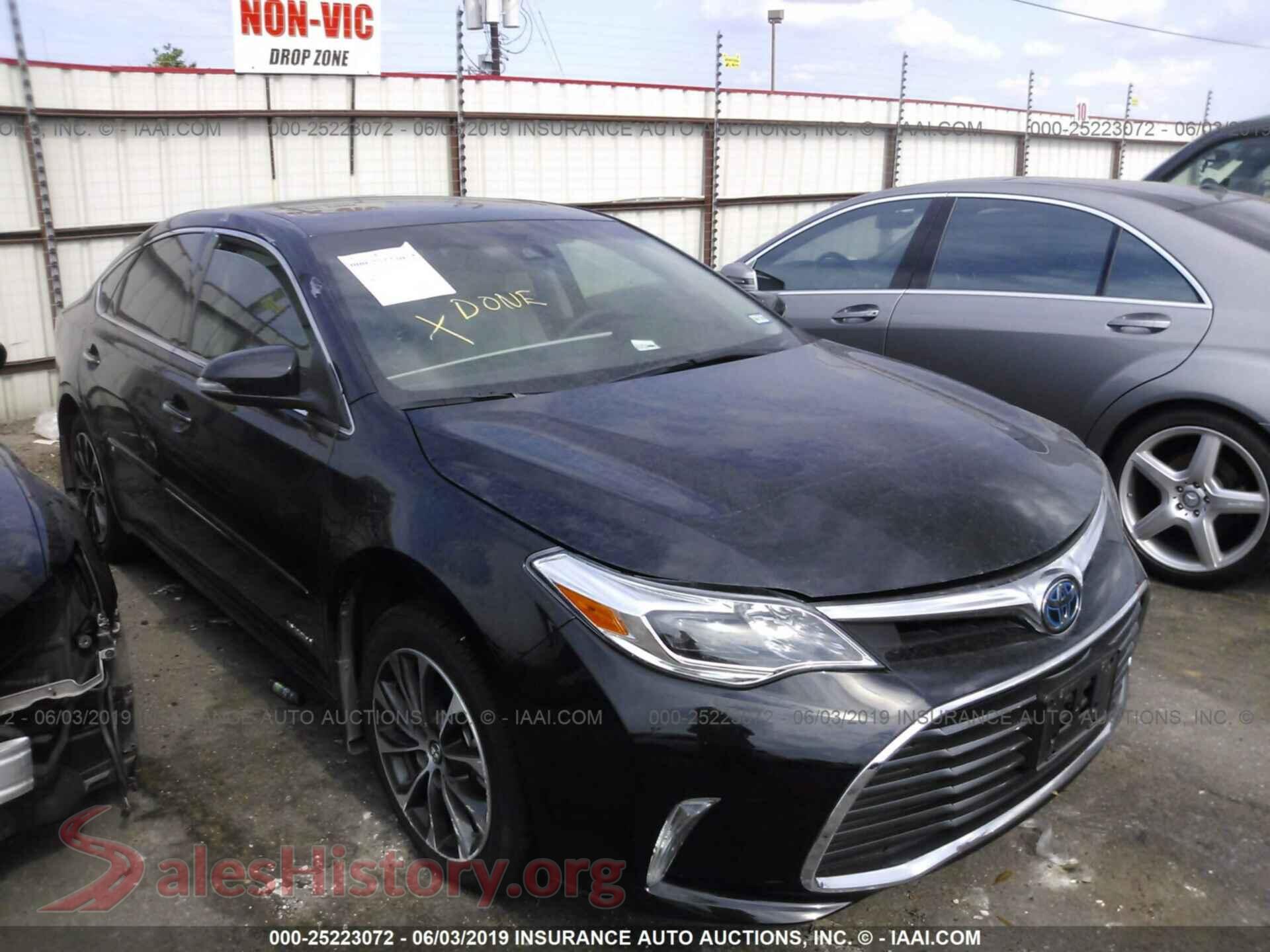 2018 TOYOTA AVALON — VIN 4T1BD1EB4JU062407