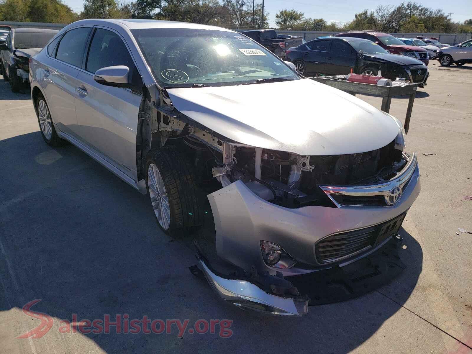 2014 TOYOTA AVALON — VIN 4T1BD1EB5EU027963