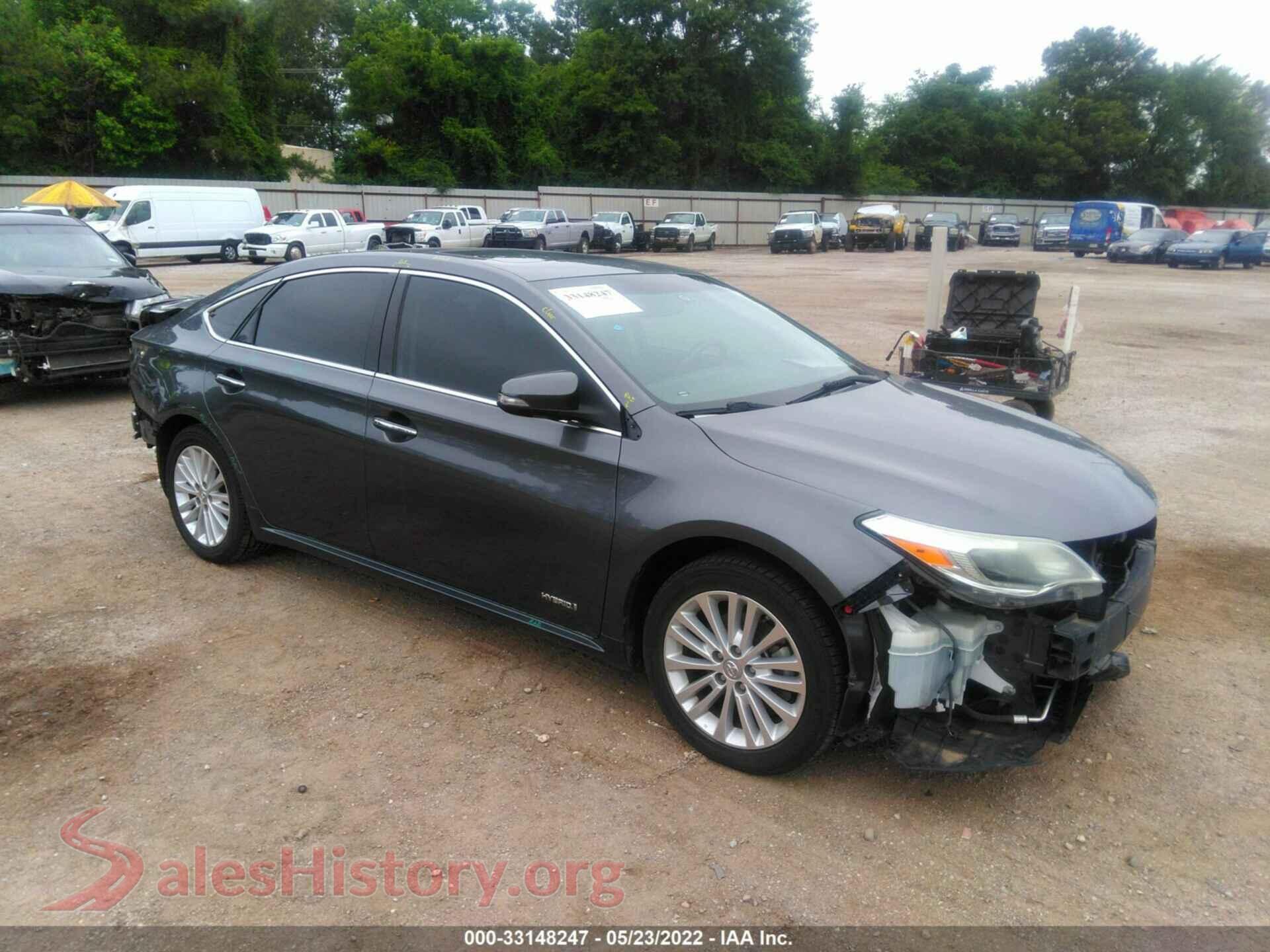 2015 TOYOTA AVALON HYBRID — VIN 4T1BD1EB5FU036387