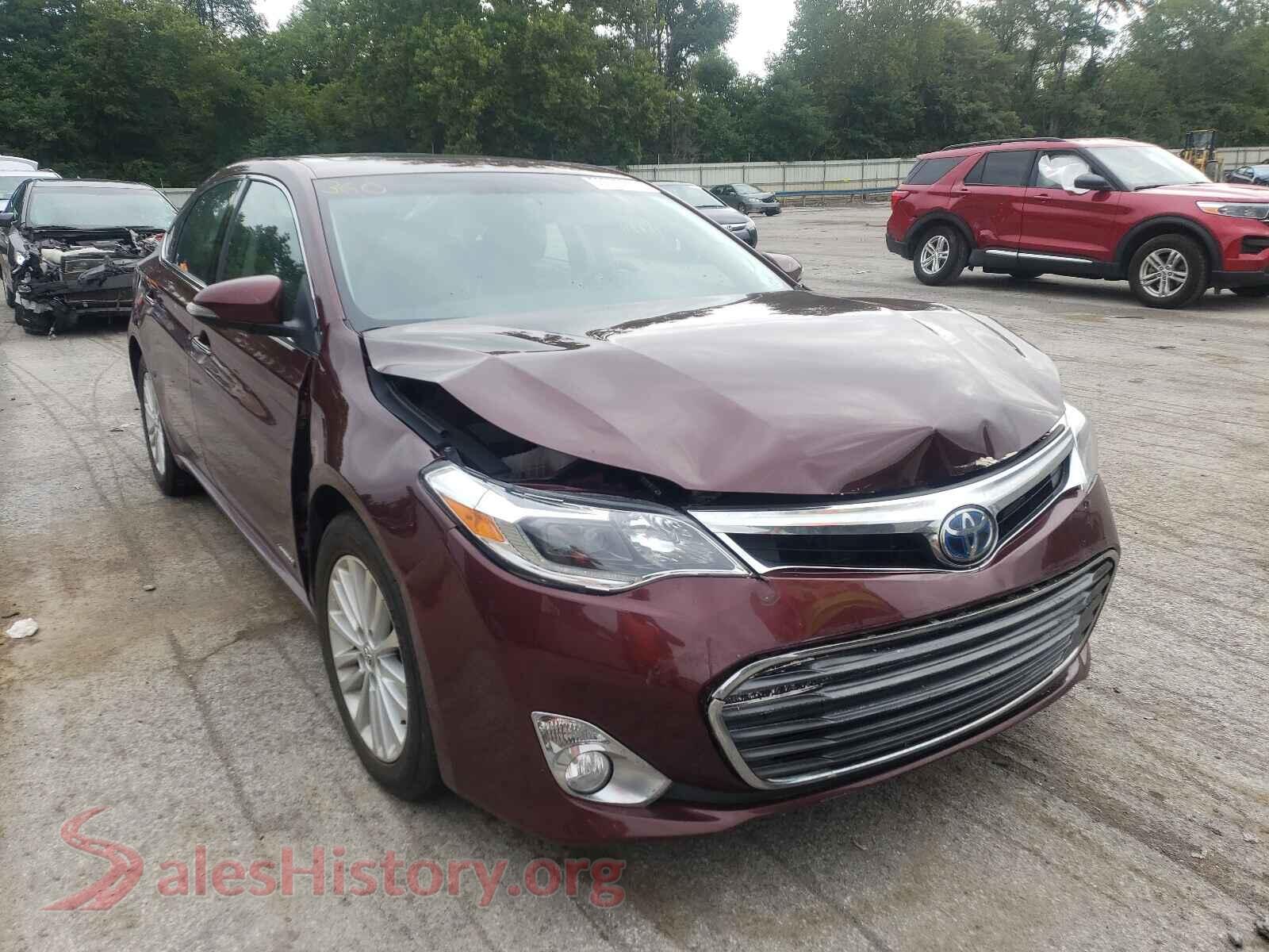 2014 TOYOTA AVALON — VIN 4T1BD1EB8EU027200