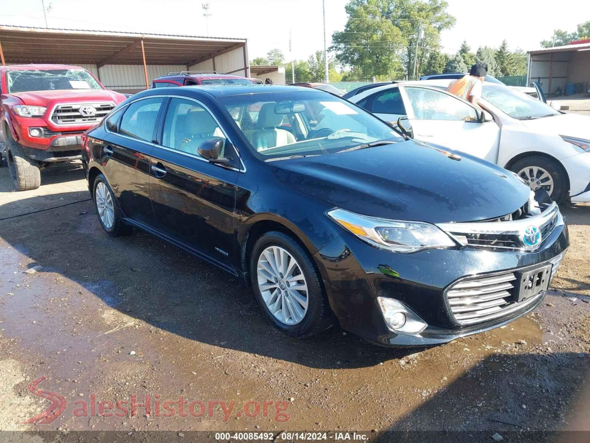 2015 TOYOTA AVALON HYBRID — VIN 4T1BD1EB8FU046735