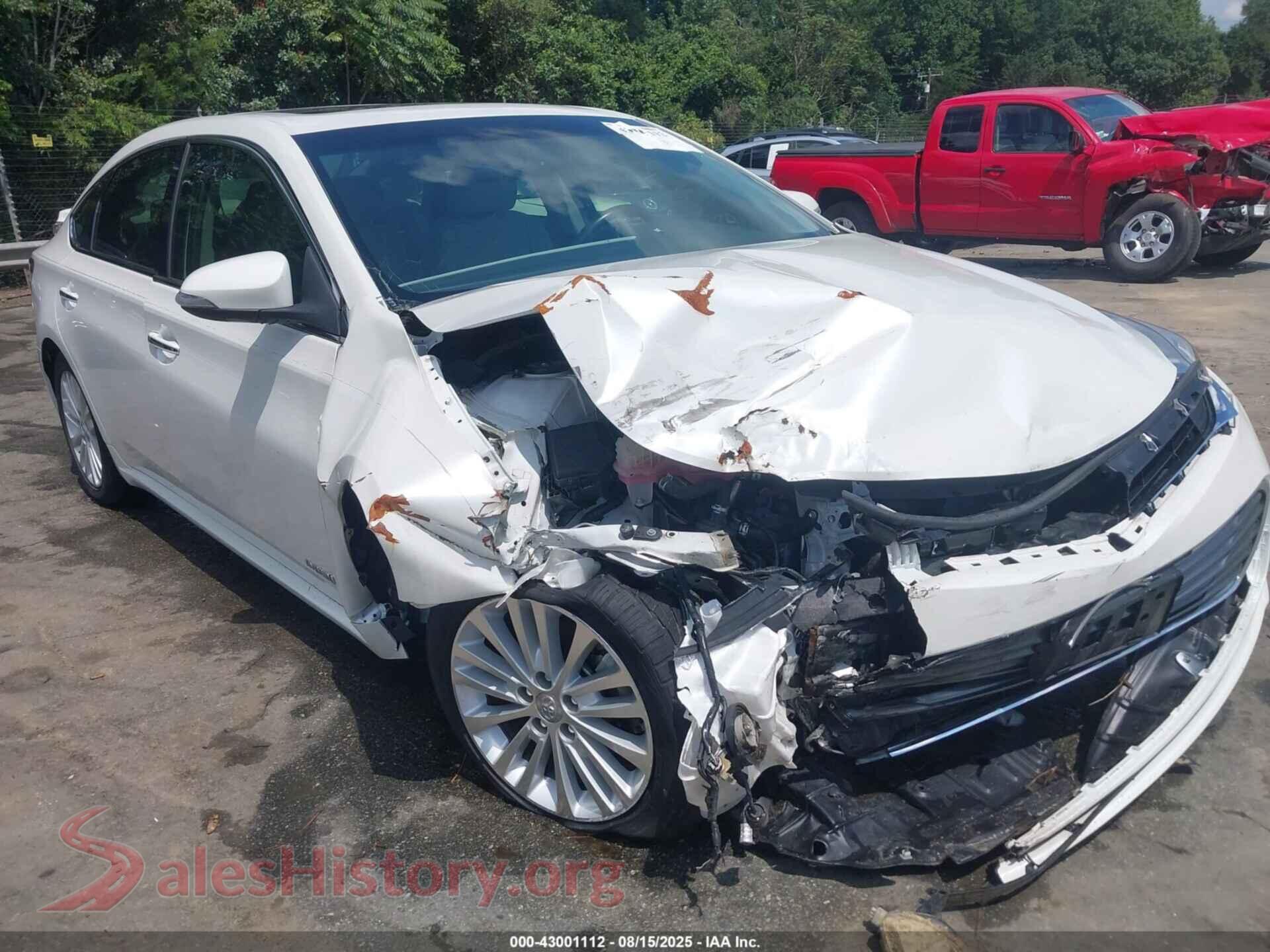 2015 TOYOTA AVALON HYBRID — VIN 4T1BD1EB8FU046783