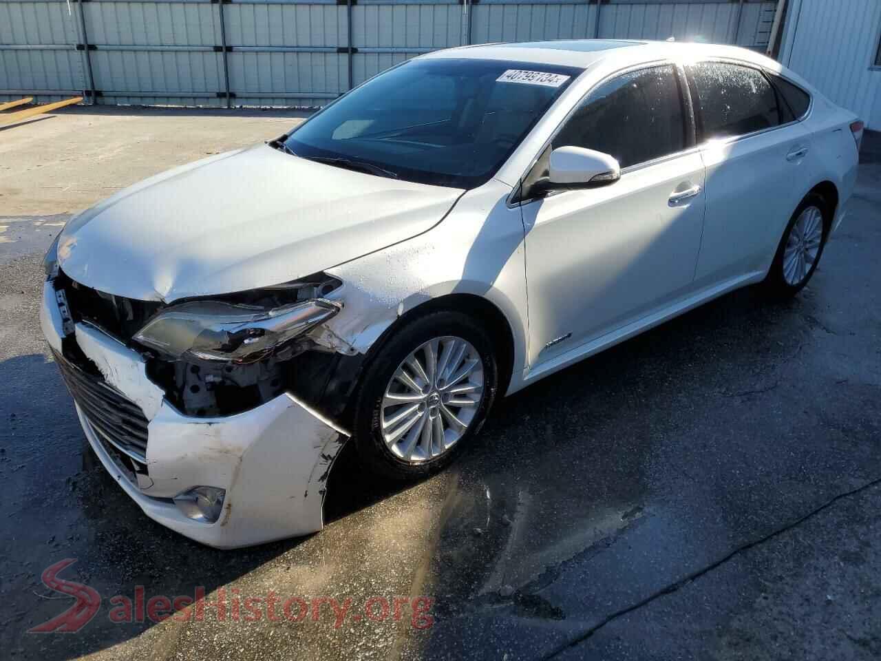 2013 TOYOTA AVALON — VIN 4T1BD1EB9DU005625