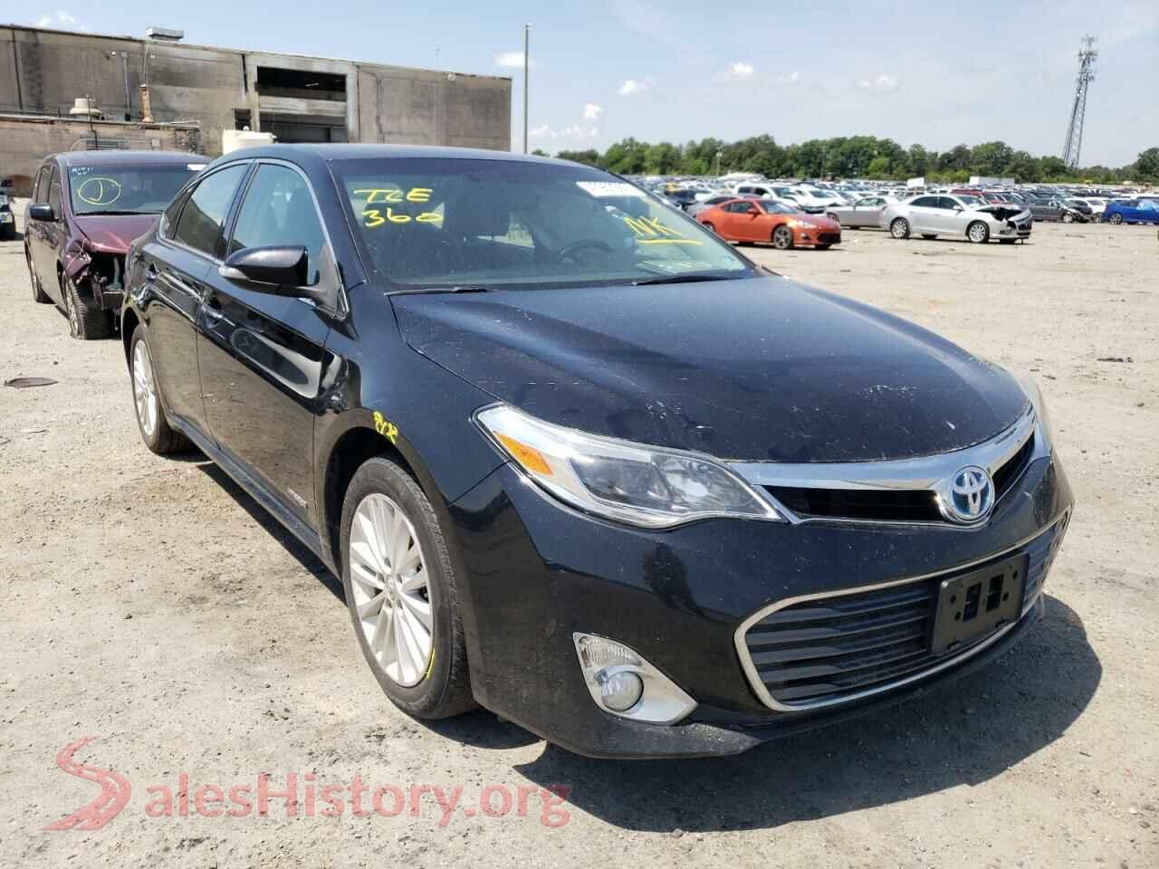 2015 TOYOTA AVALON — VIN 4T1BD1EBXFU044551