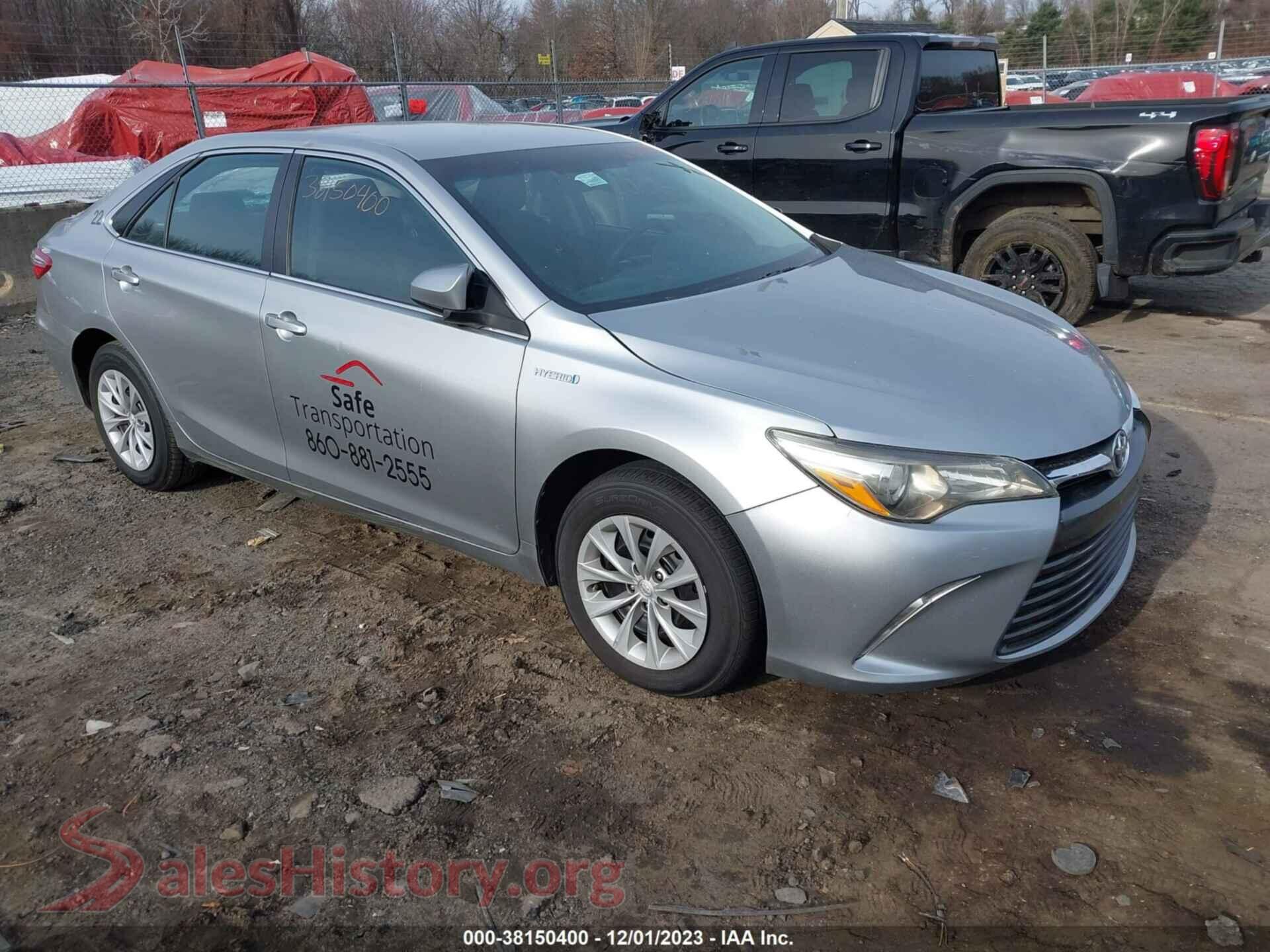 2015 TOYOTA CAMRY — VIN 4T1BD1FK1FU162499