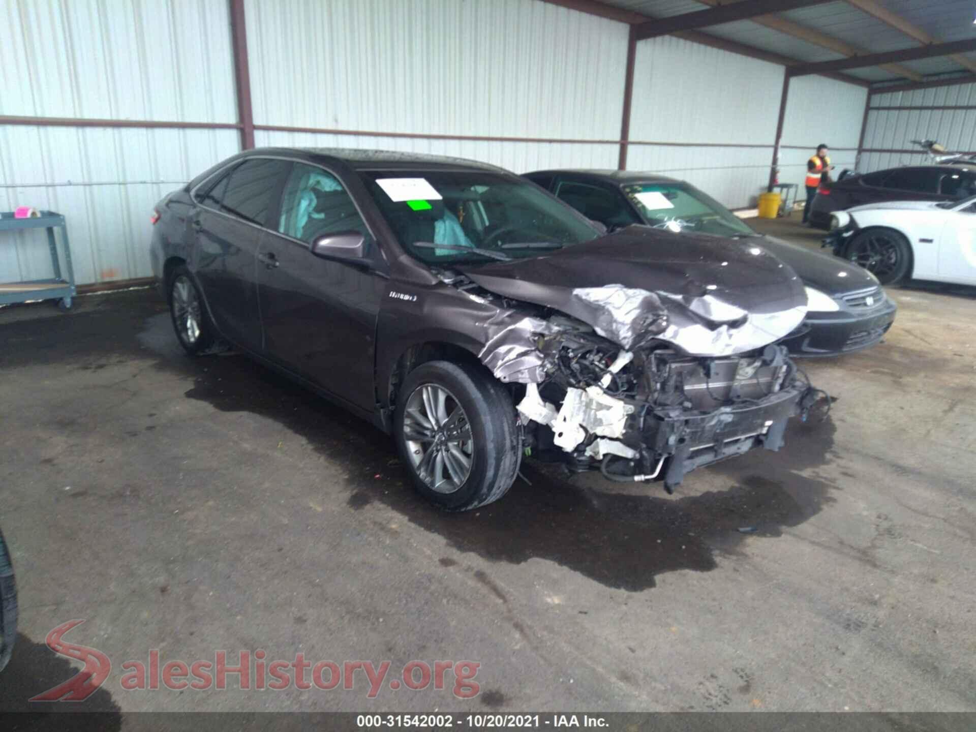 2015 TOYOTA CAMRY HYBRID — VIN 4T1BD1FK1FU166875
