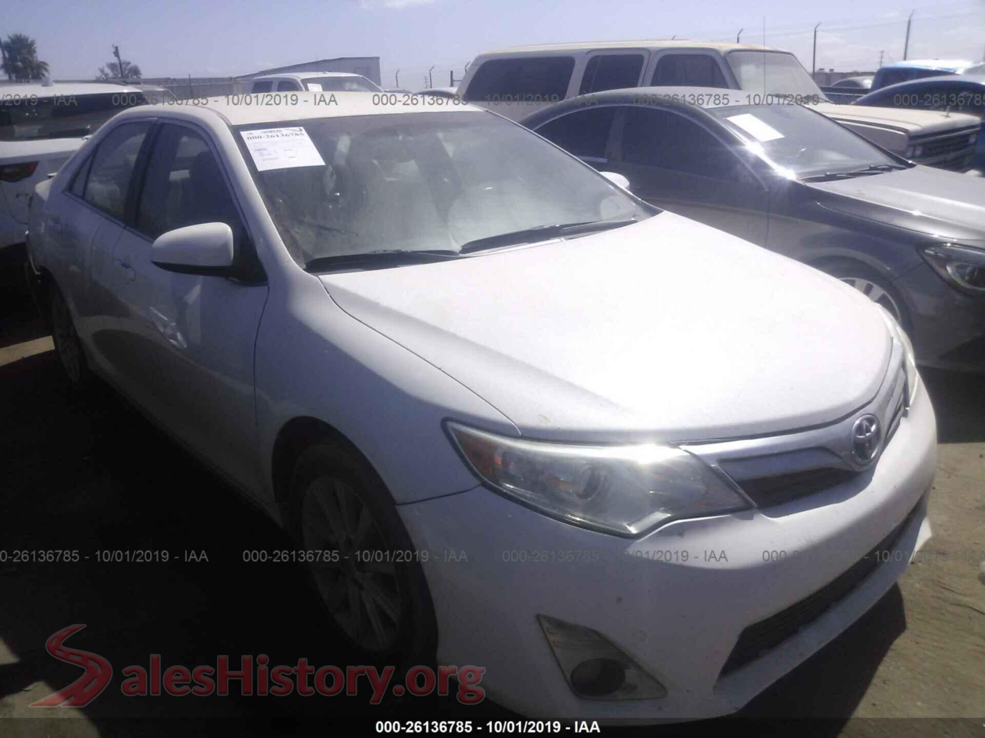 2013 TOYOTA CAMRY — VIN 4T1BD1FK2DU078477
