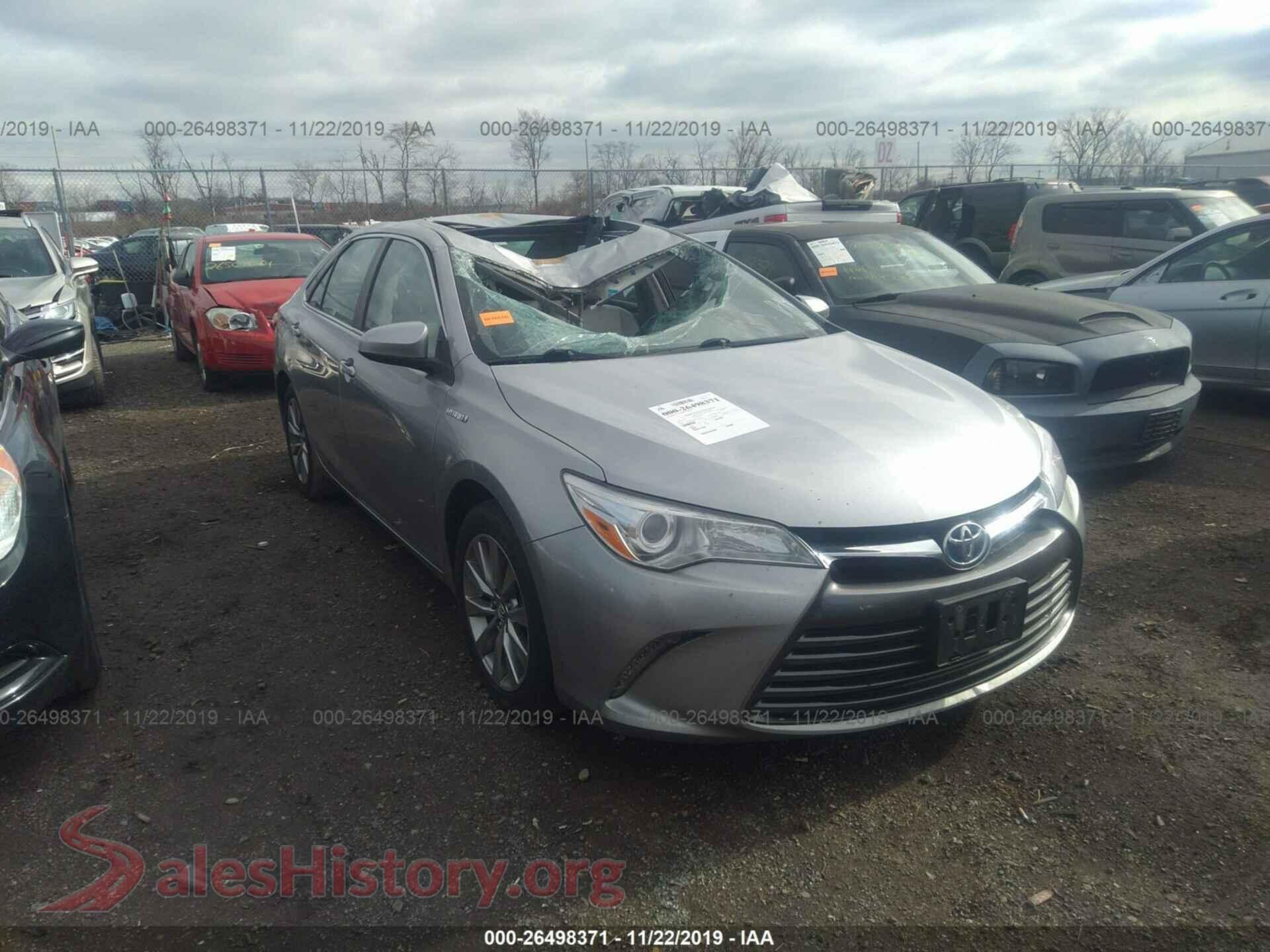 2015 TOYOTA CAMRY — VIN 4T1BD1FK2FU161703