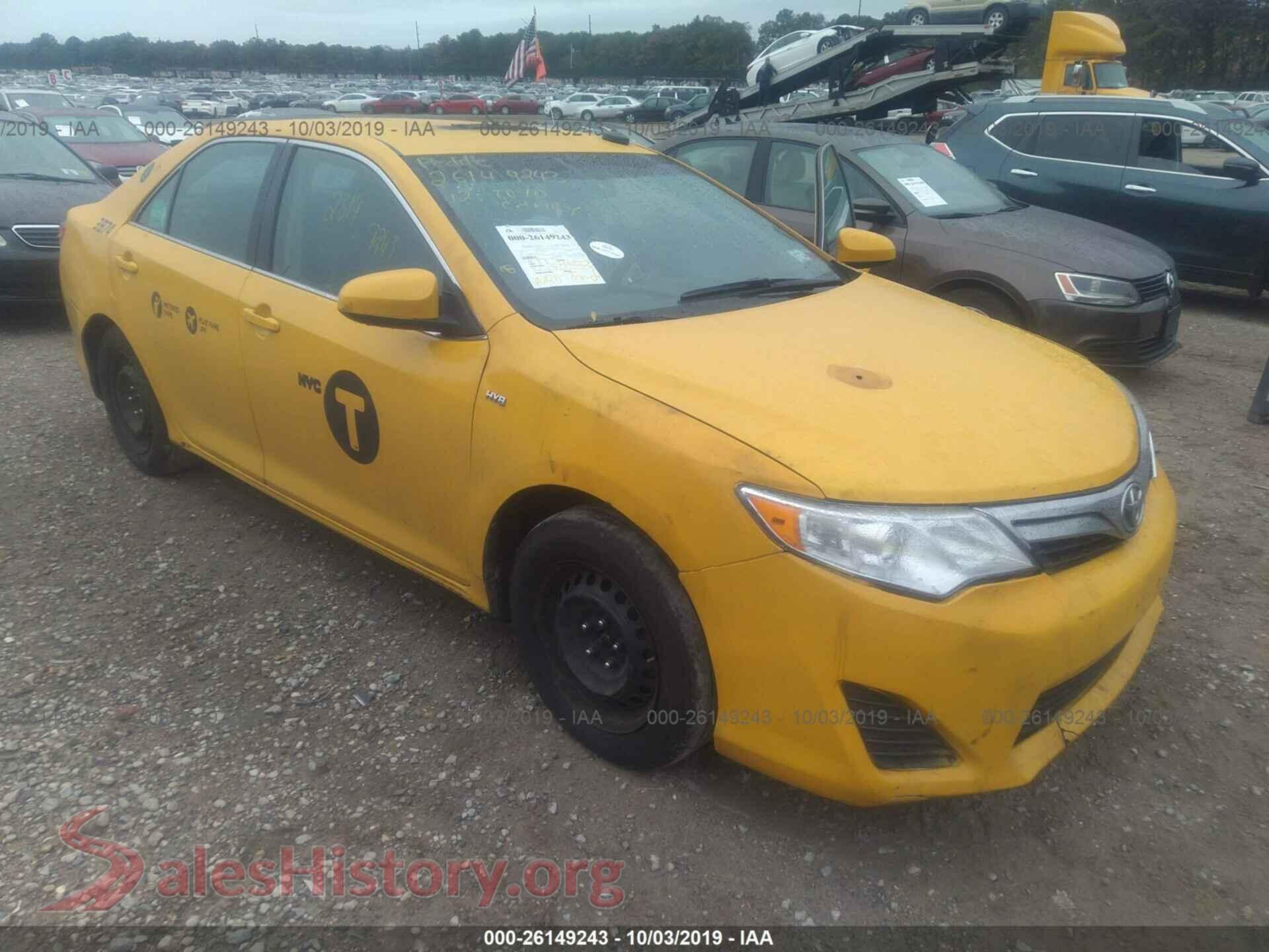 2012 TOYOTA CAMRY — VIN 4T1BD1FK4CU042935
