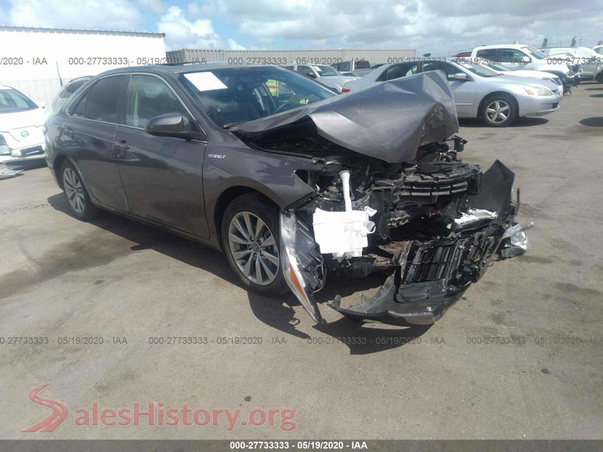 2017 TOYOTA CAMRY — VIN 4T1BD1FK4HU221659