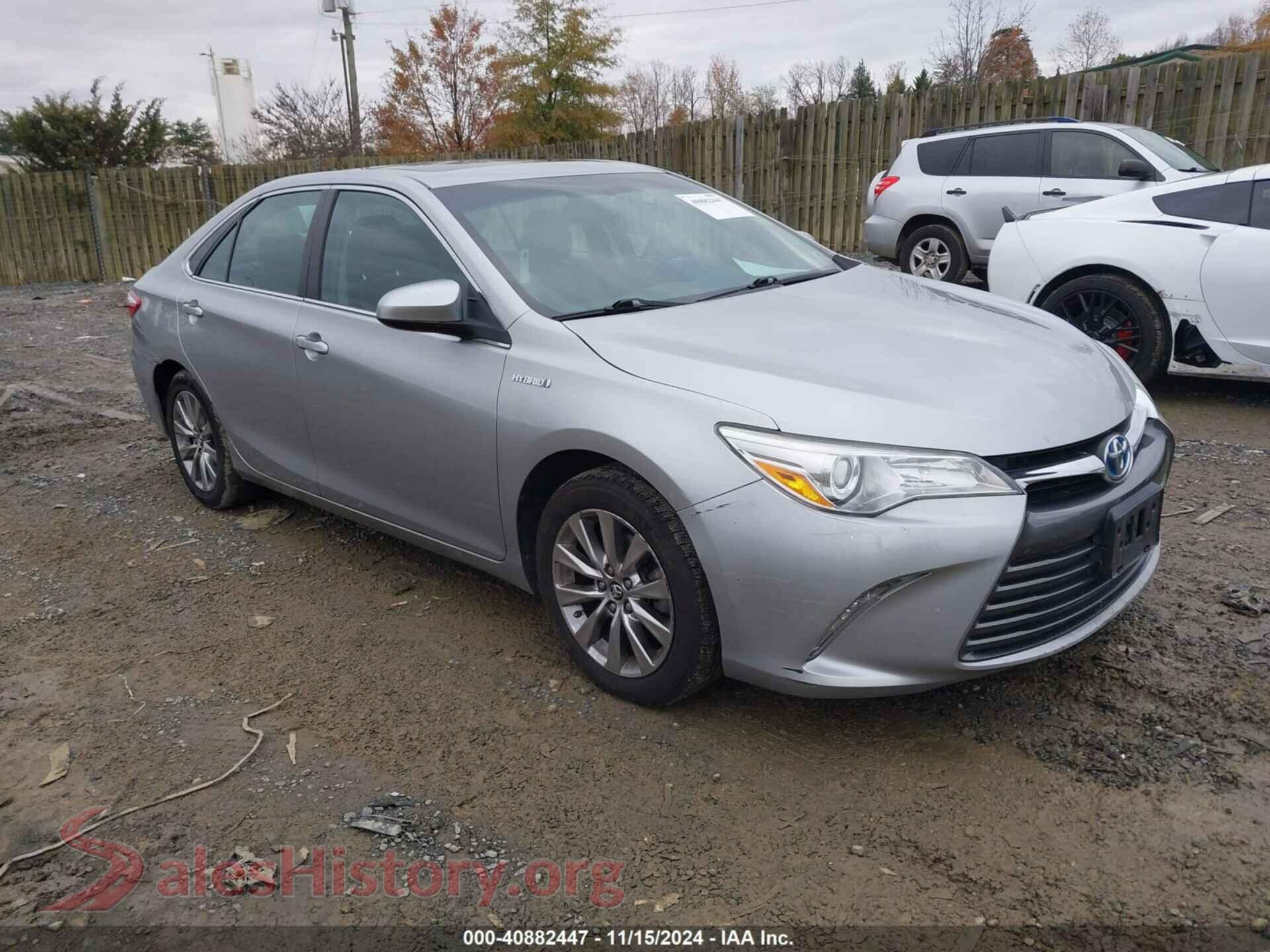 2015 TOYOTA CAMRY HYBRID — VIN 4T1BD1FK5FU153563