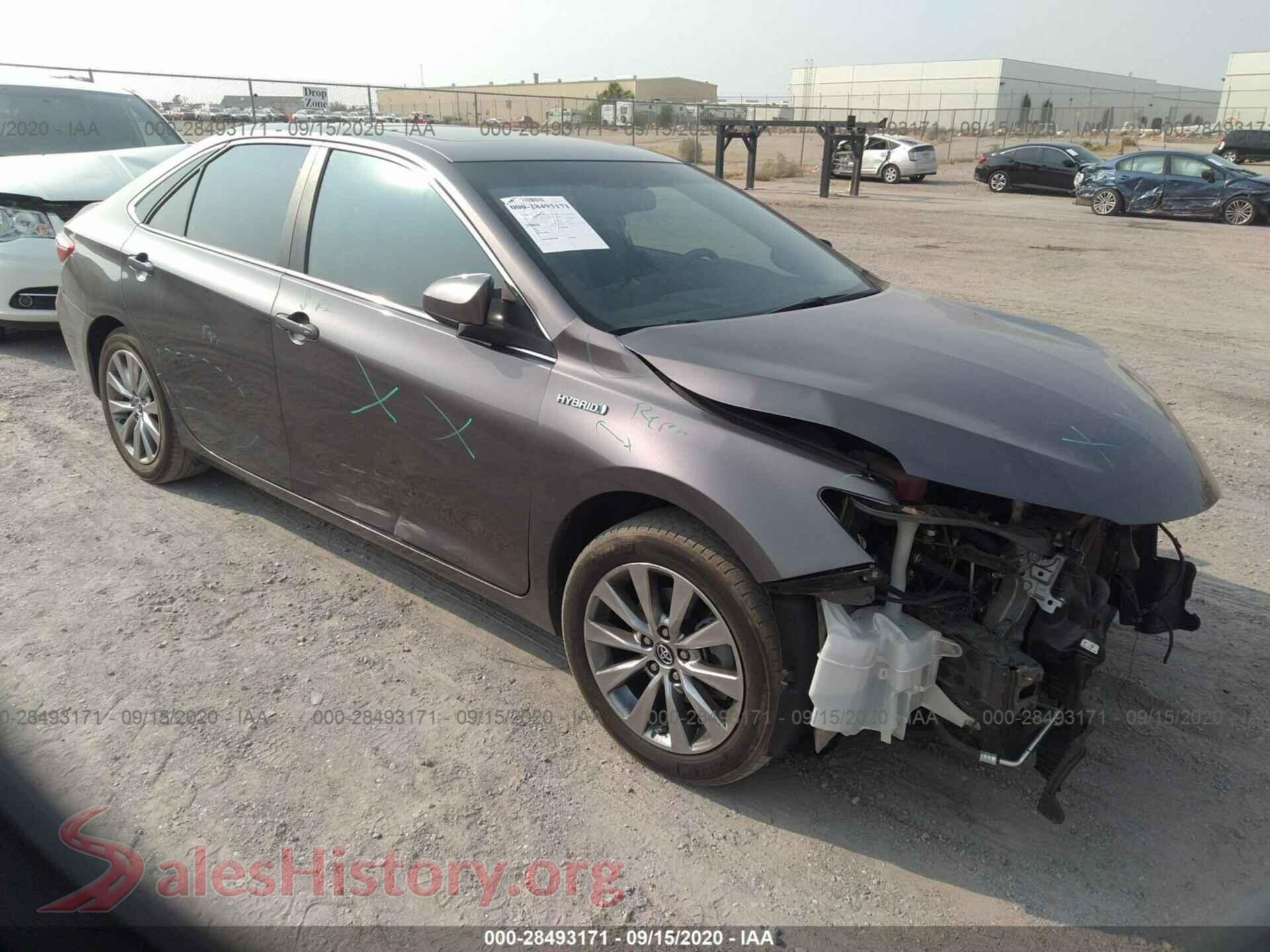 2017 TOYOTA CAMRY — VIN 4T1BD1FK5HU206491