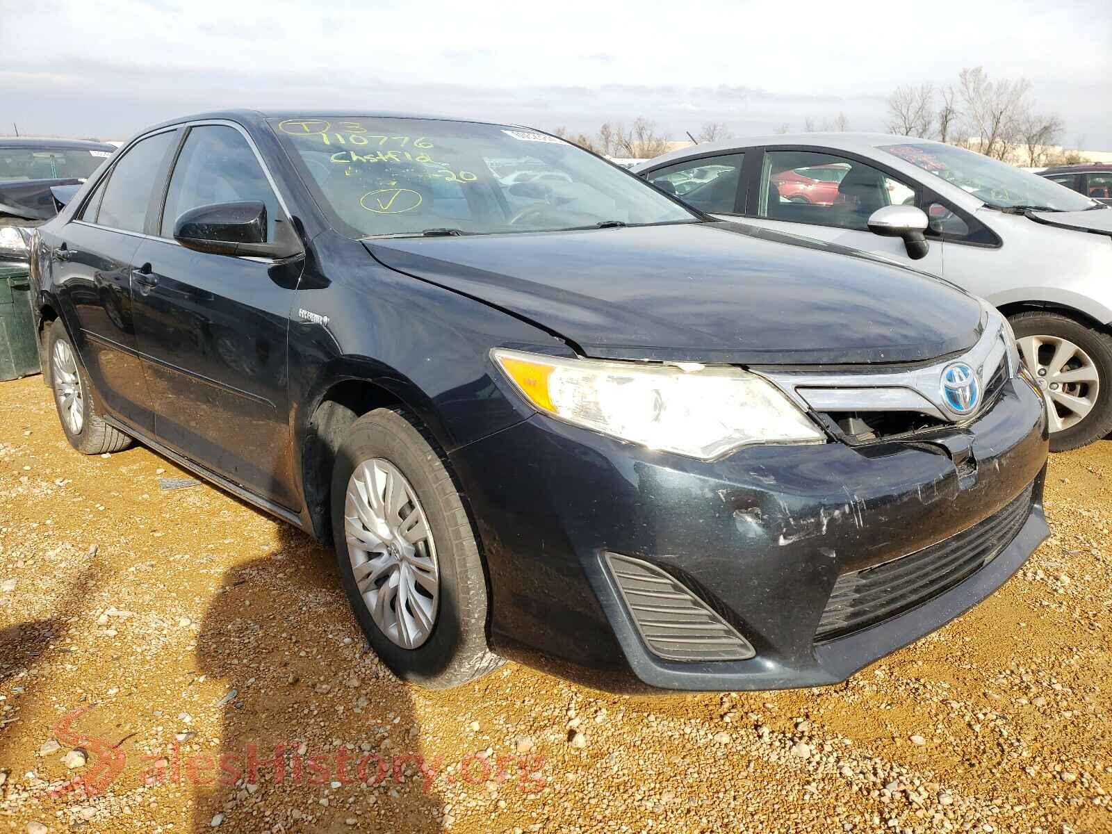 2012 TOYOTA CAMRY — VIN 4T1BD1FK6CU001433