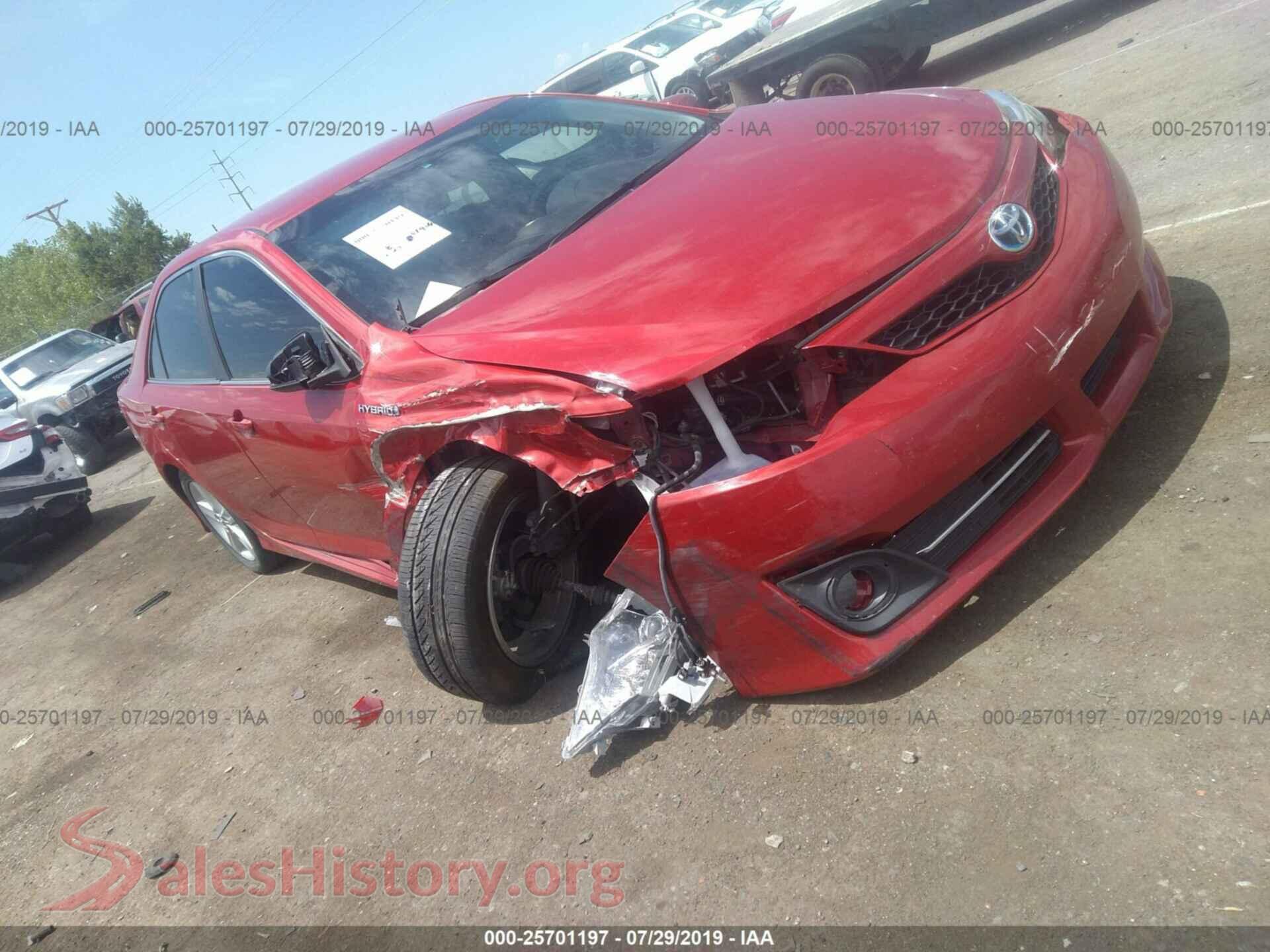 2014 TOYOTA CAMRY — VIN 4T1BD1FK6EU138603