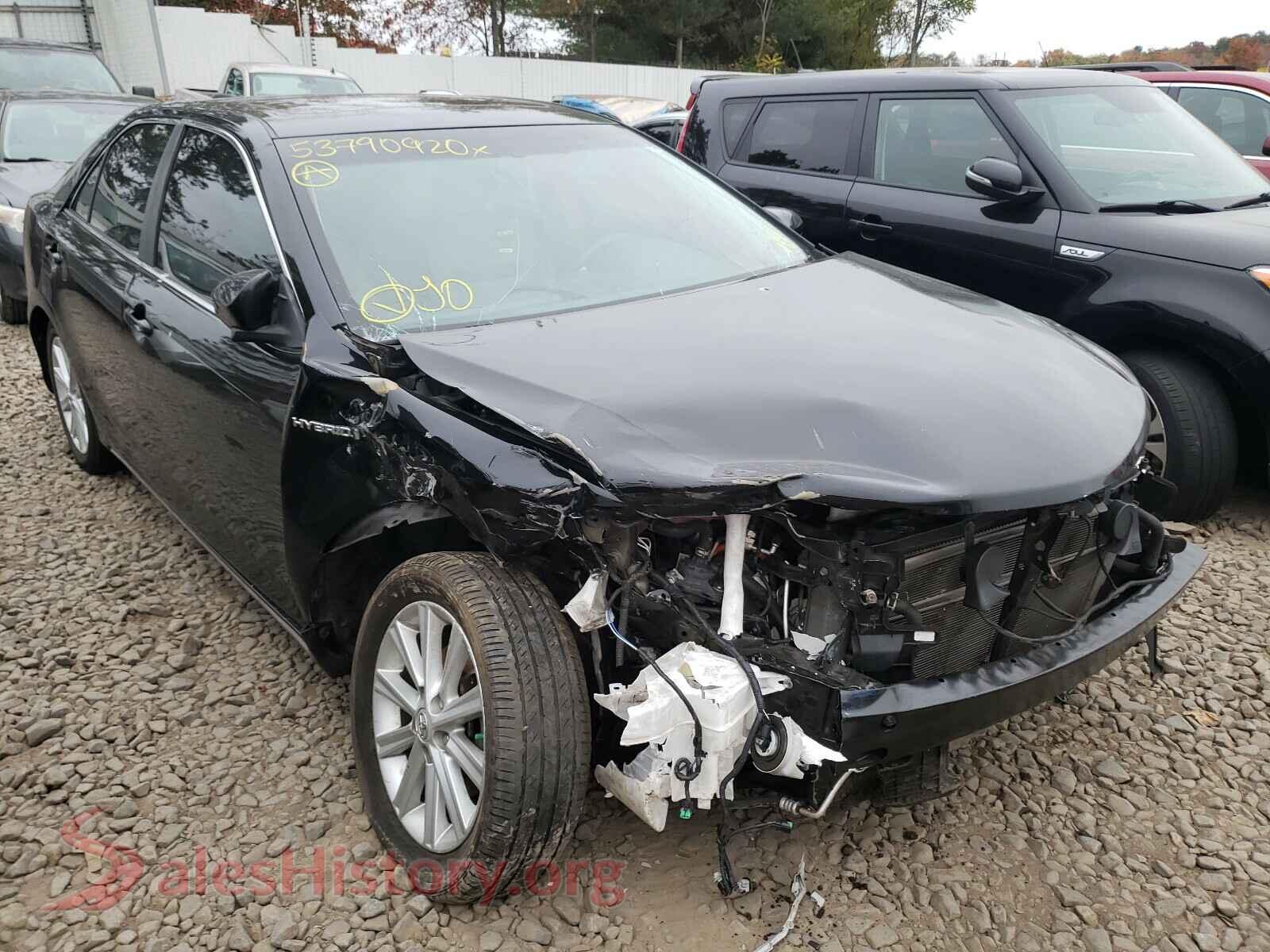 2012 TOYOTA CAMRY — VIN 4T1BD1FK7CU029287