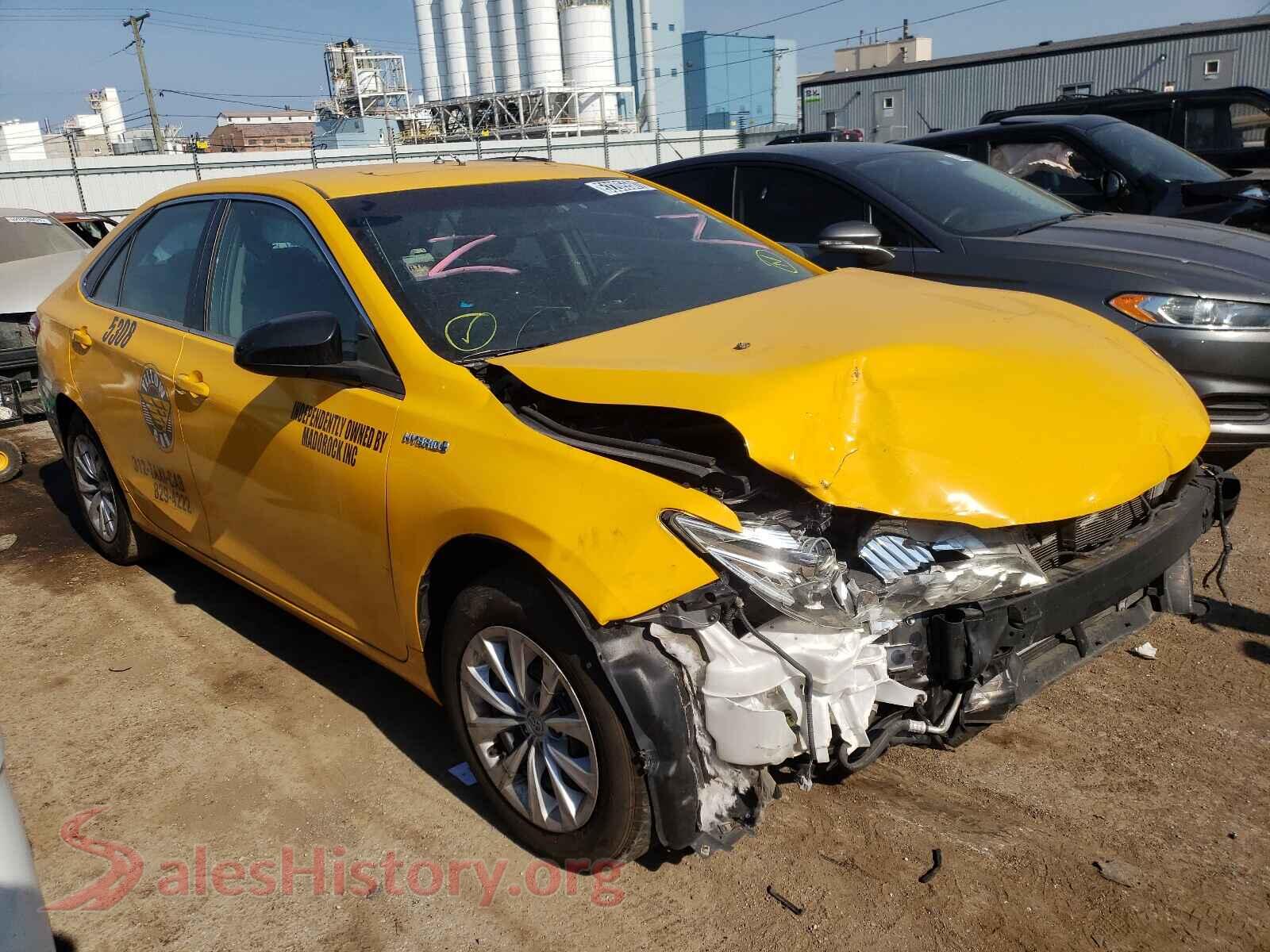 2016 TOYOTA CAMRY — VIN 4T1BD1FK8GU184808