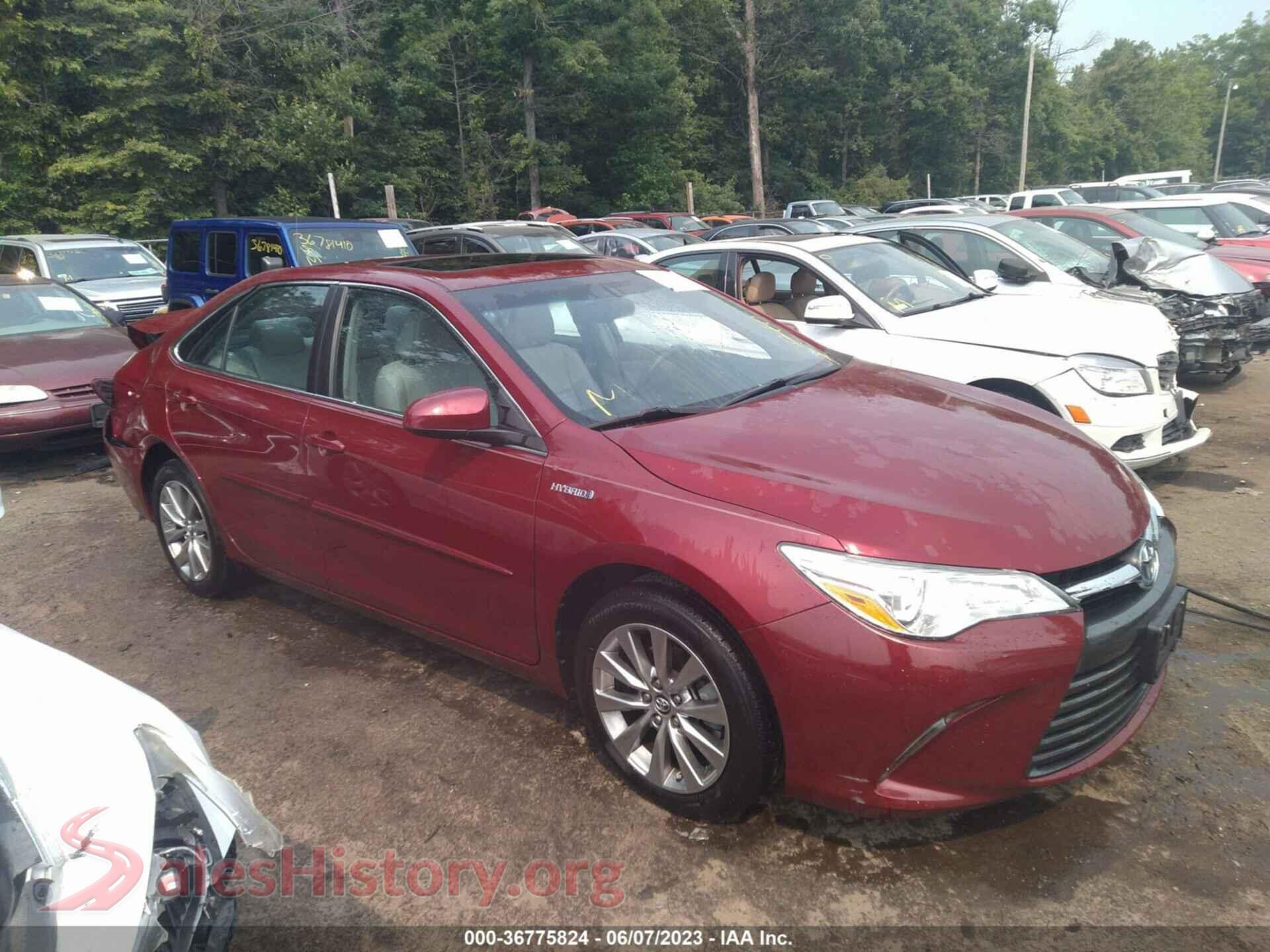 2017 TOYOTA CAMRY — VIN 4T1BD1FK8HU207828