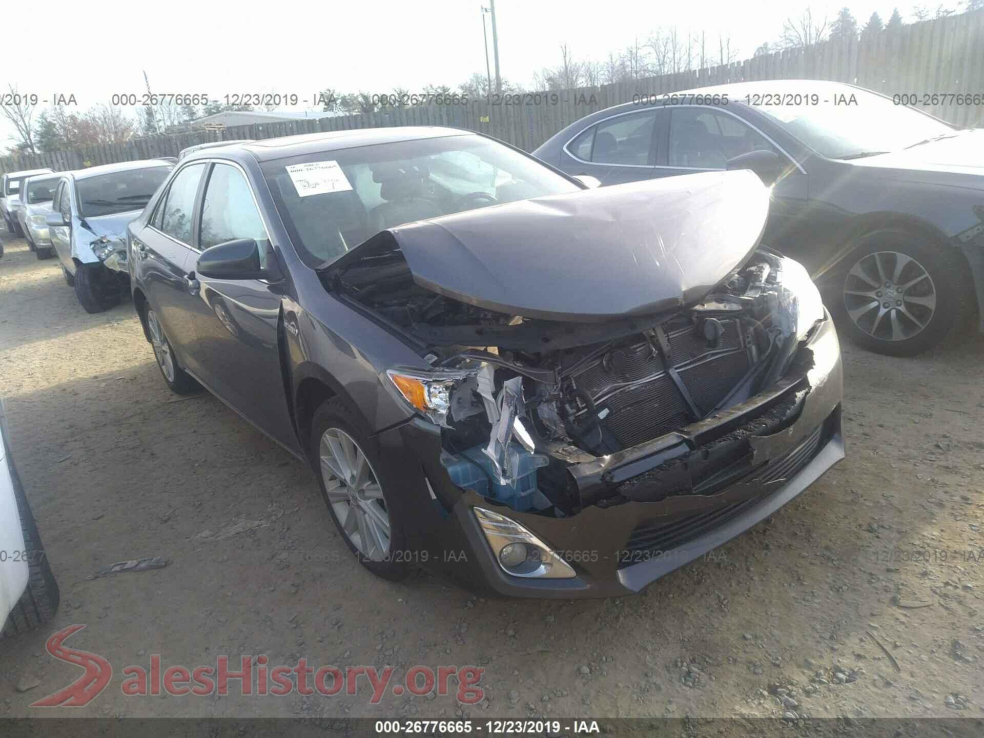 2013 TOYOTA CAMRY — VIN 4T1BD1FK9DU081604