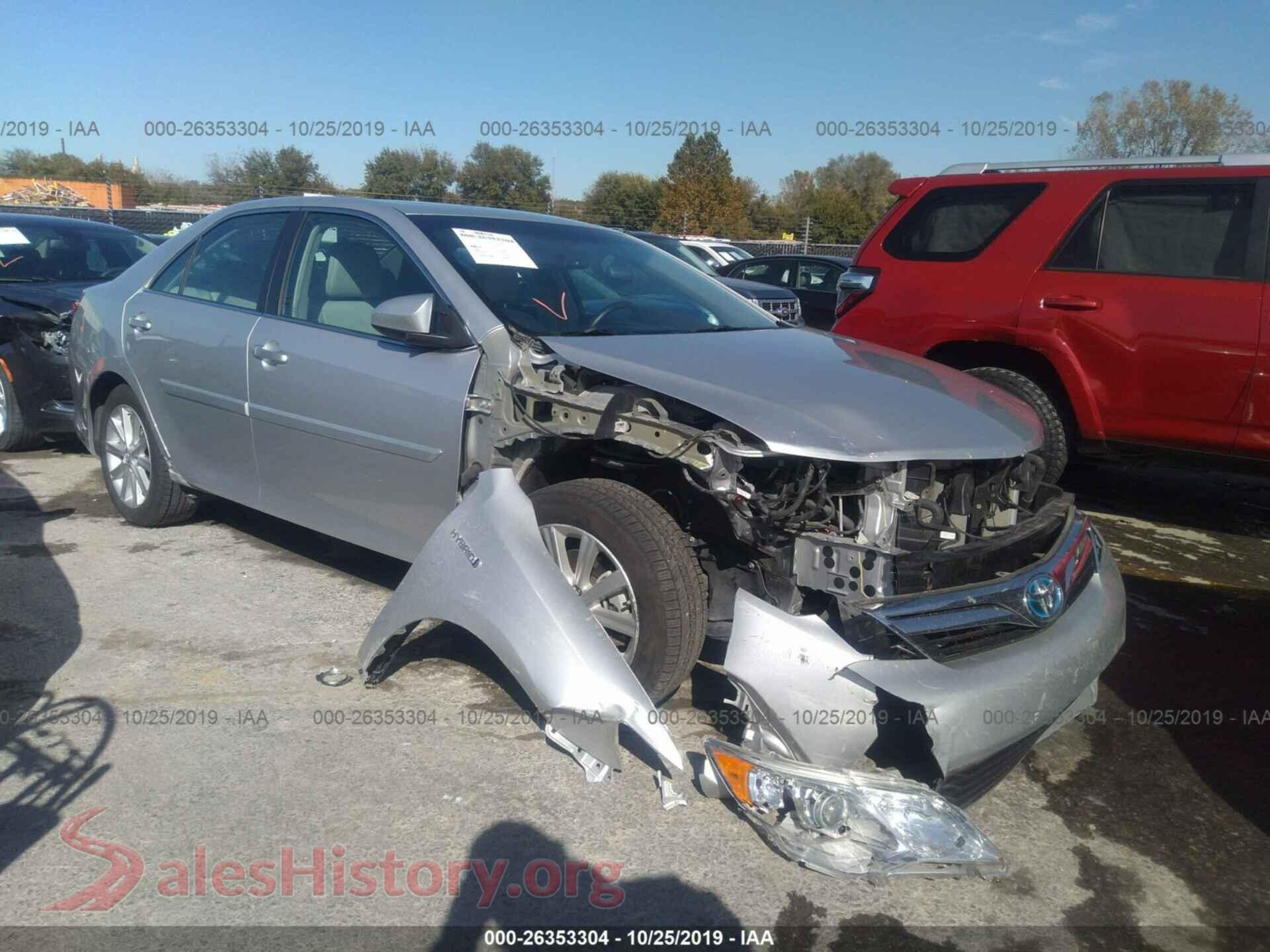 2014 TOYOTA CAMRY — VIN 4T1BD1FK9EU097853