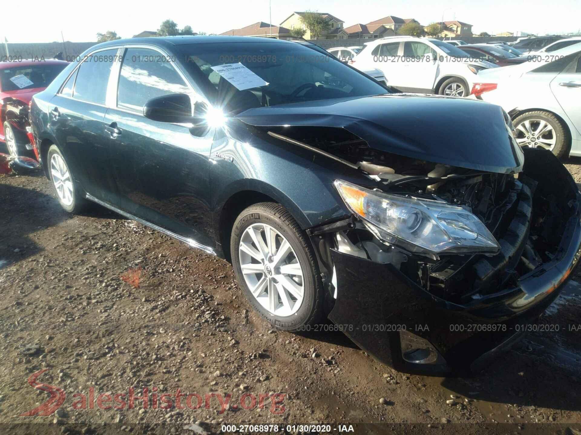 2014 TOYOTA CAMRY — VIN 4T1BD1FK9EU134142