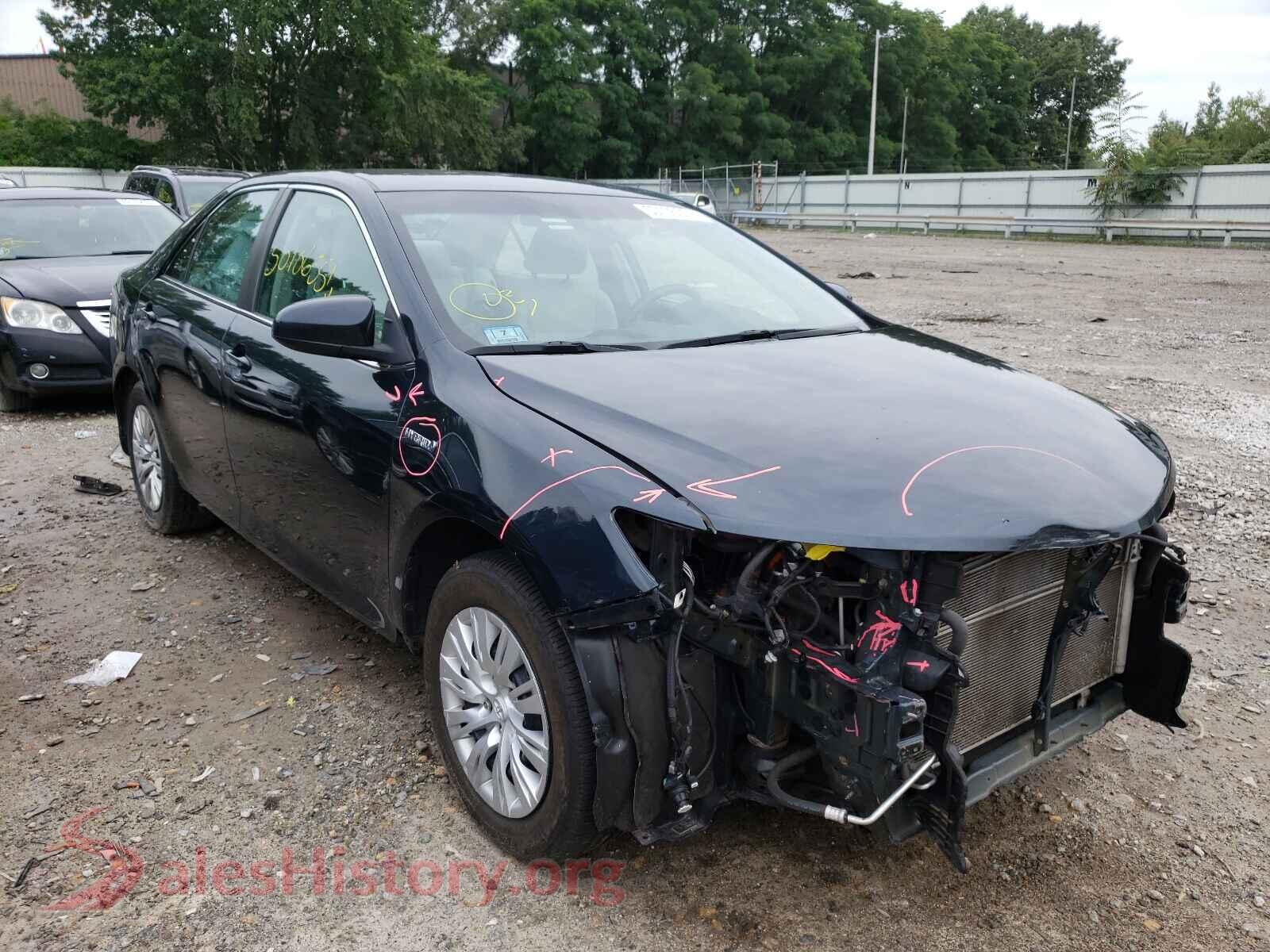 2014 TOYOTA CAMRY — VIN 4T1BD1FK9EU137610