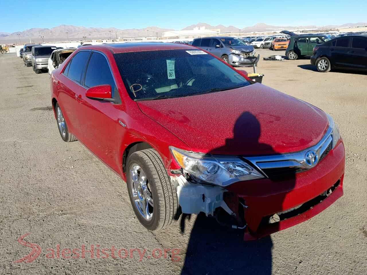2014 TOYOTA CAMRY — VIN 4T1BD1FKXEU138054
