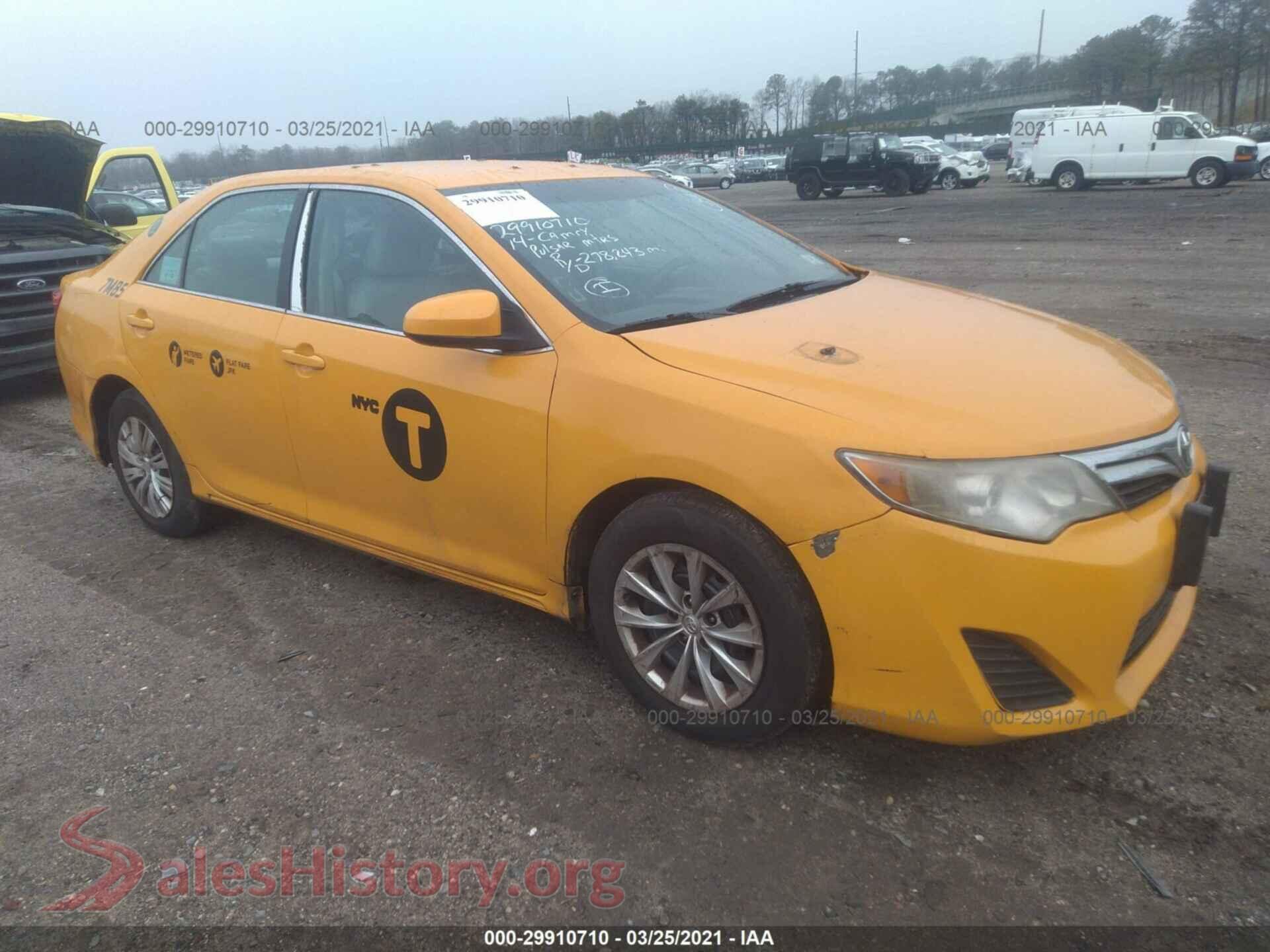 2014 TOYOTA CAMRY HYBRID — VIN 4T1BD1FKXEU140757