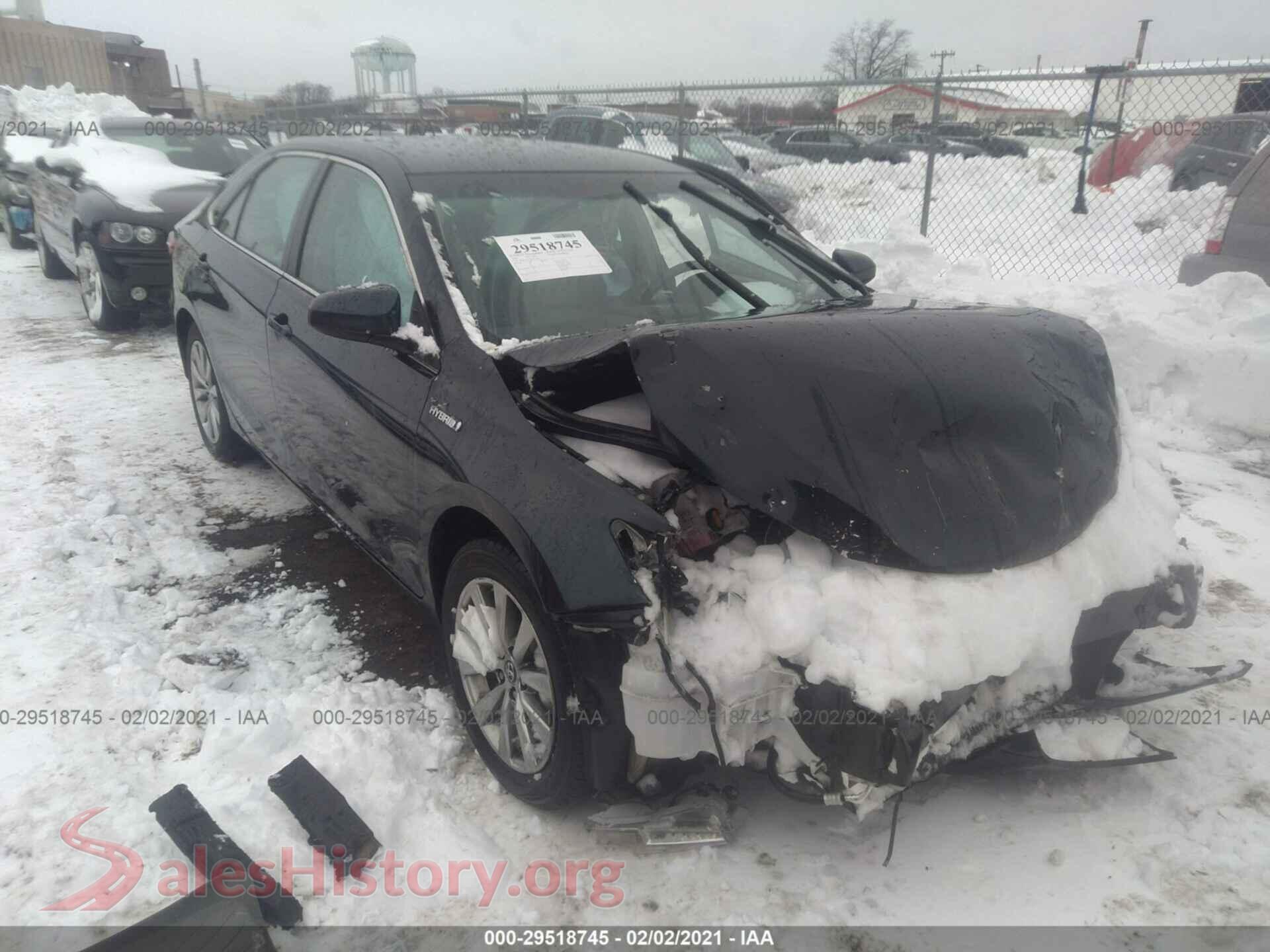 2015 TOYOTA CAMRY HYBRID — VIN 4T1BD1FKXFU167278