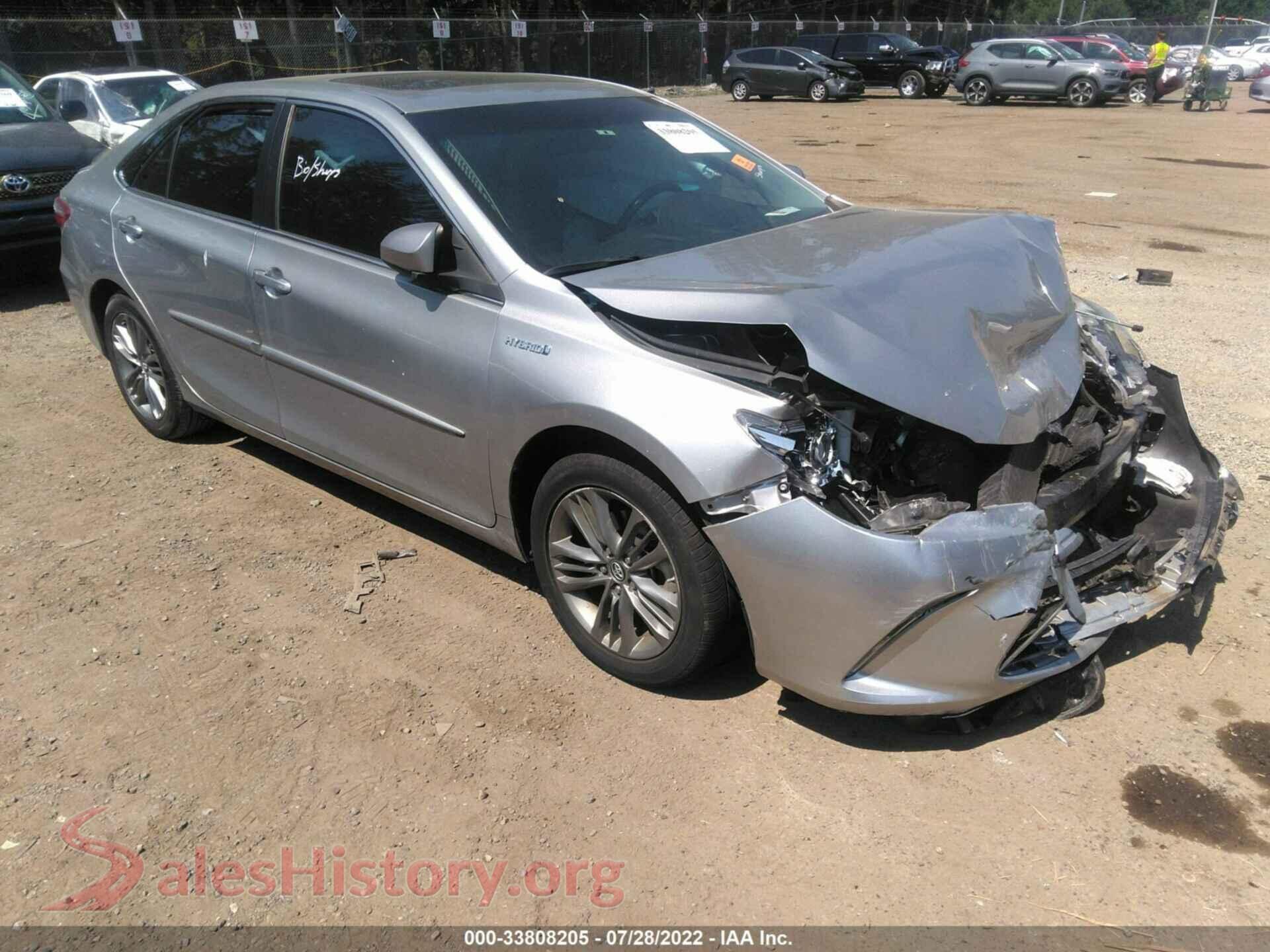 2017 TOYOTA CAMRY — VIN 4T1BD1FKXHU213601
