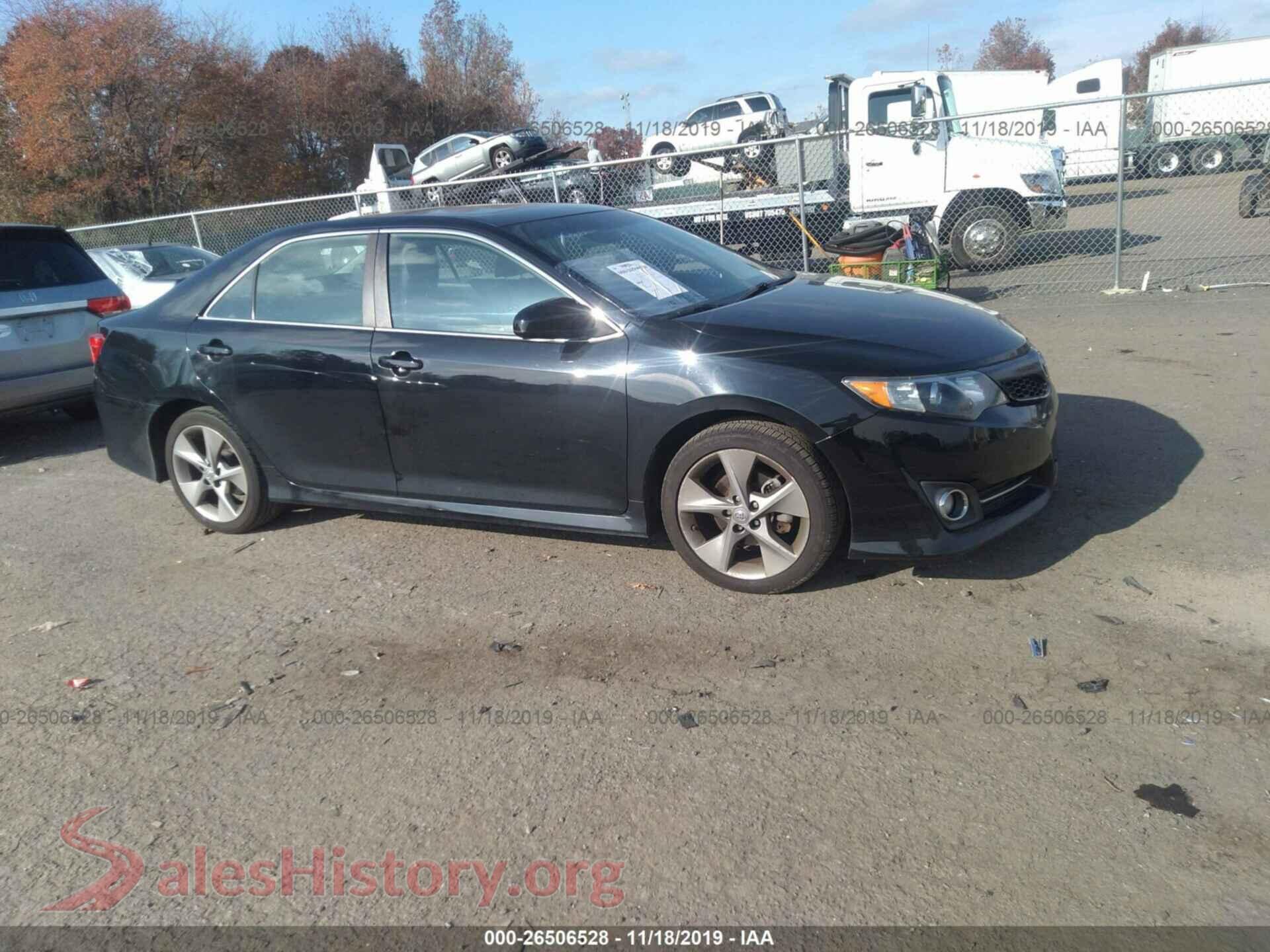 2012 TOYOTA CAMRY — VIN 4T1BF1FK0CU193118